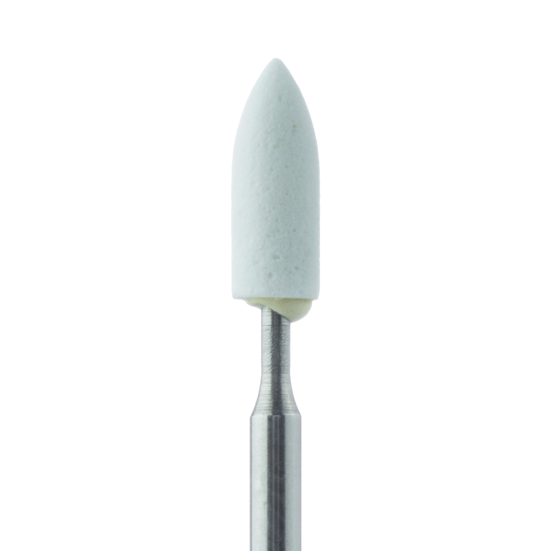 661XF-025-FG-WH Abrasive, White, Torpedo, 2.5mm Ø, Extra Fine, FG