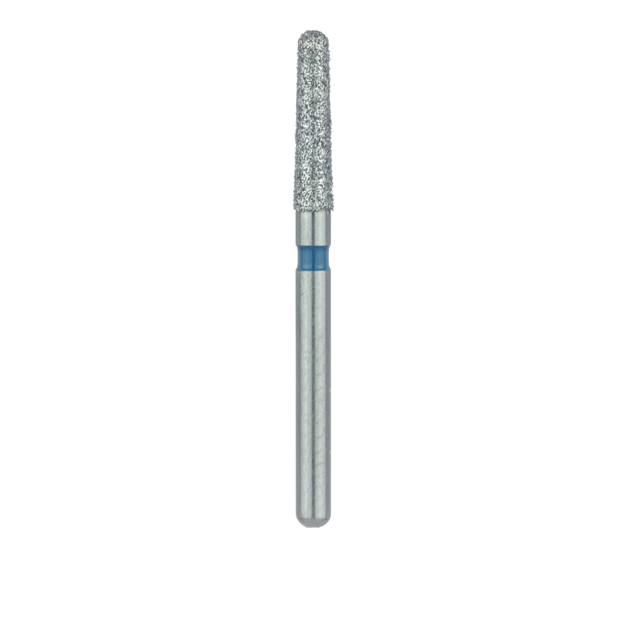 Z850-018-FG Zirconia Diamond Bur, Tapered Round End Cylinder