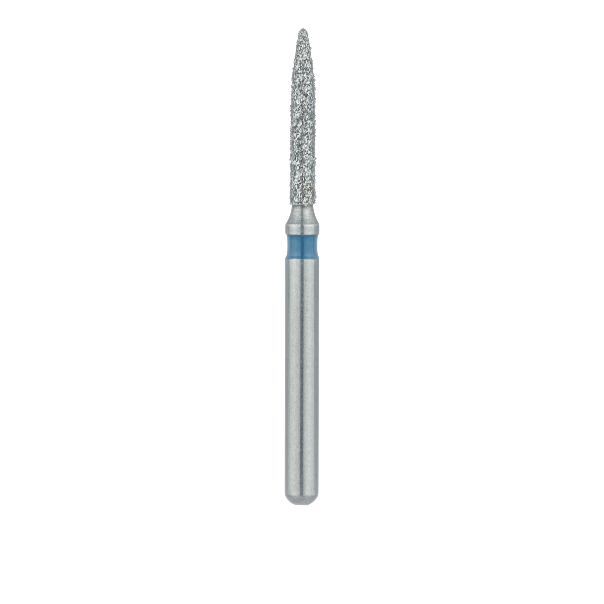 B862-012-FG Black Cobra Diamond Bur, Flame, 1.2mm Ø, Super
