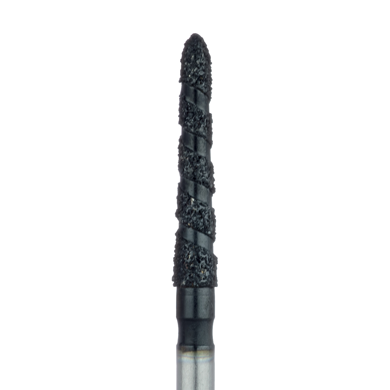 B879-018-FG Black Cobra Diamond Bur, Long Modified Chamfer, 1.8mm Ø, Super  Coarse, FG