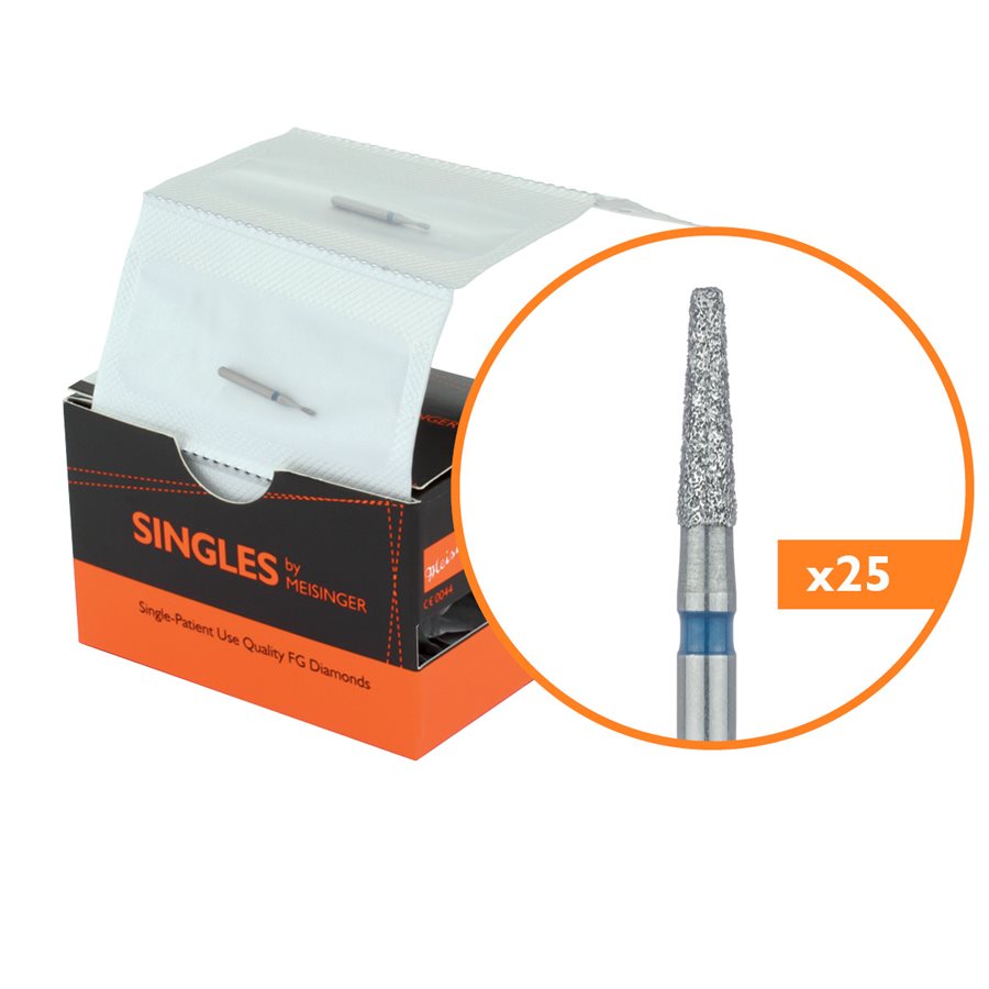 MEISINGER's SINGLES - Sterile Carbide Burs