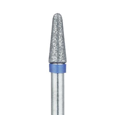 850S-031-HP Round End Taper Chamfer Diamond Bur, Sintered
