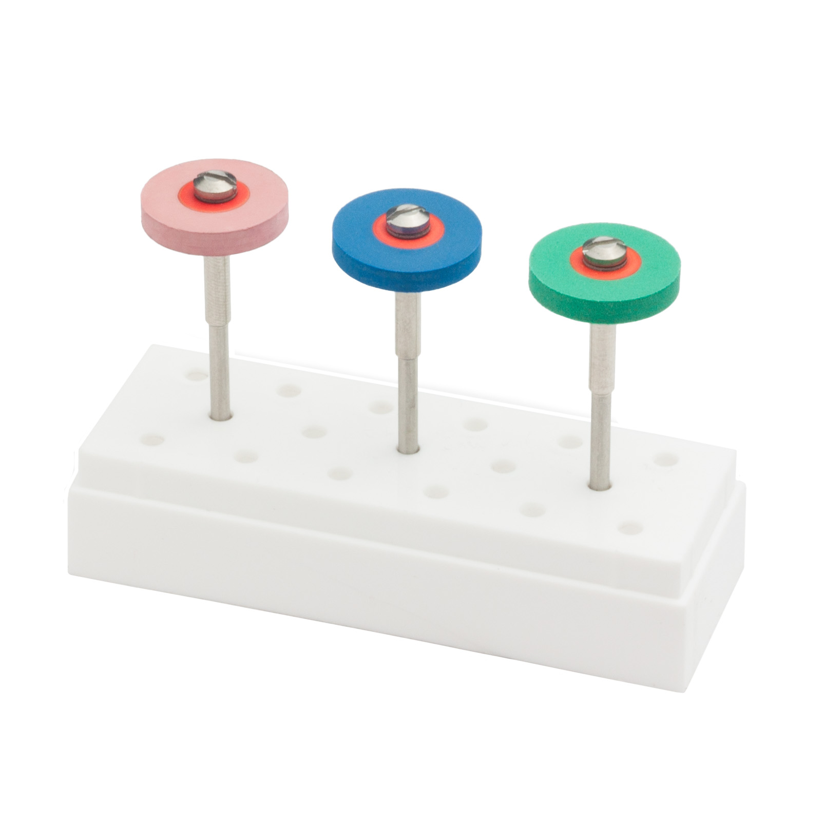 1470 Set of 3 Ceramic Polishers, Wheels, HP