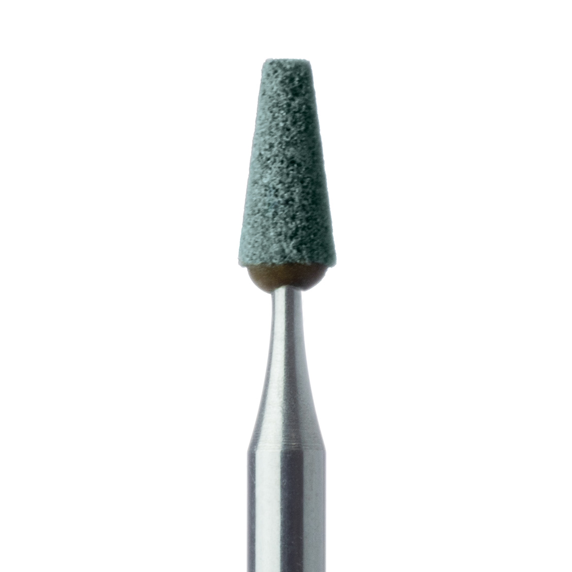 650-028-RA-GRN Abrasive, Green, Tapered Flat End, 2.8mm Ø, Medium, RA