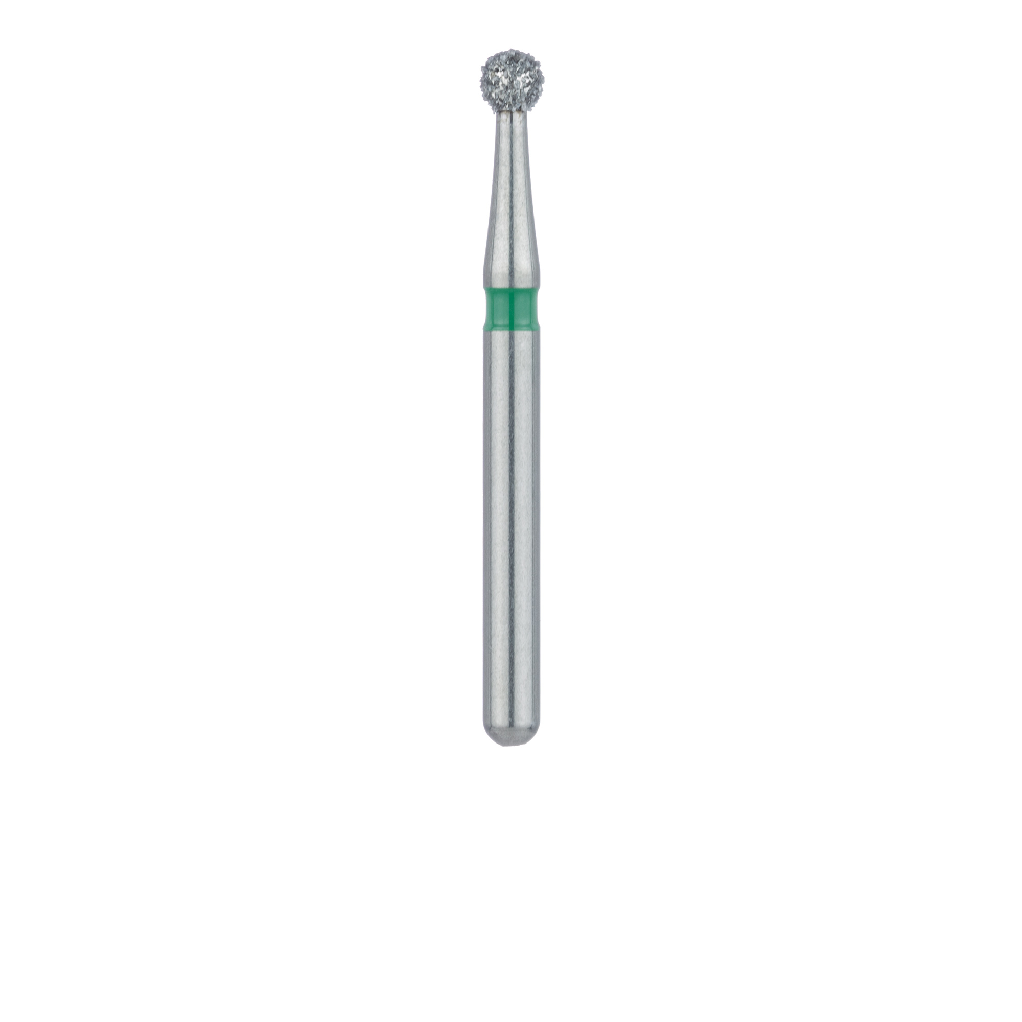 0118C SingleUse Diamond Bur, Sterile Packed, 25 Pack, 1.8mm Ø, Round