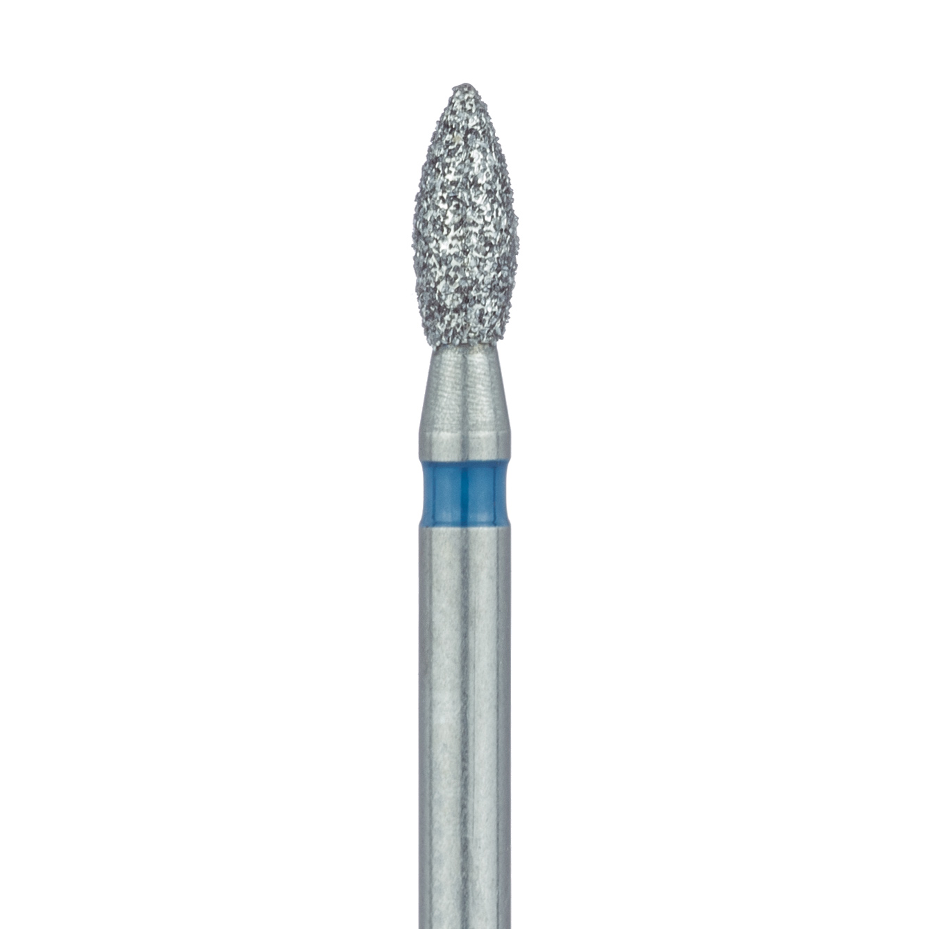 830-018-FG Pointed Football Diamond Bur, 1.8mm Ø, Medium, FG