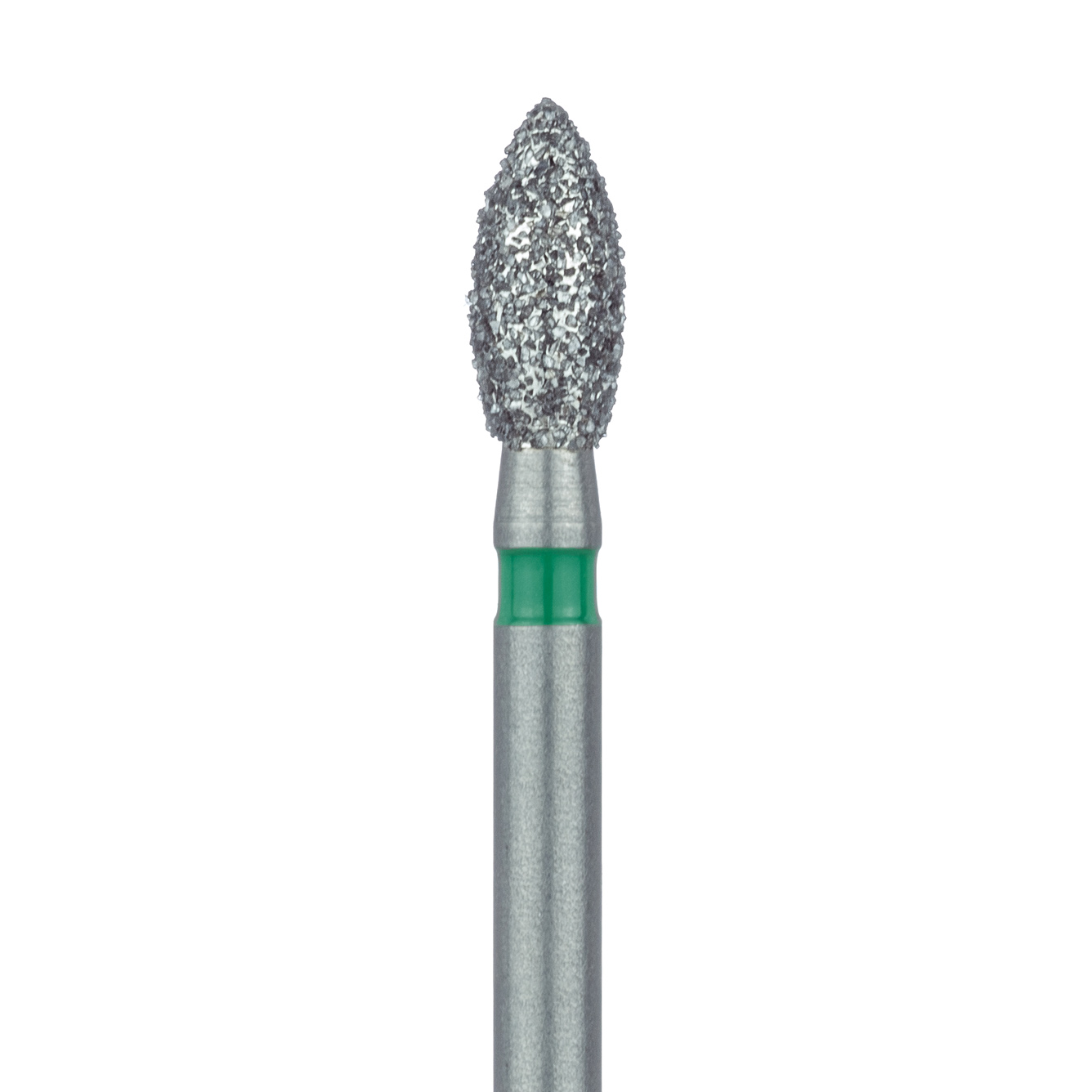 HiHiDental FG Pointed Football Diamond Burs – 368/023SC Super Coarse – 1.6mm Shank, Choose 10/25/50 Pieces