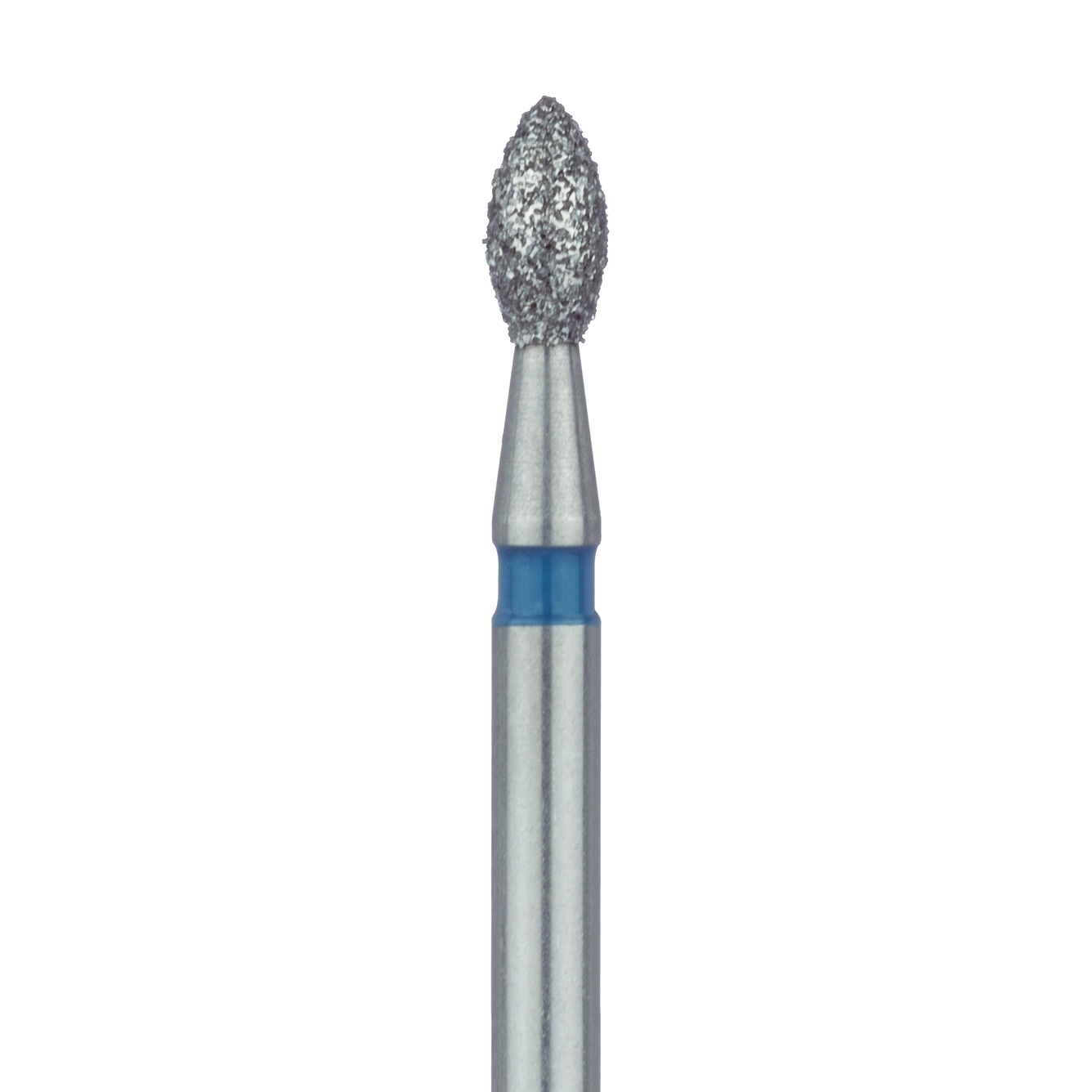 831-018-FG Pointed Football Diamond Bur, 1.8mm Ø, Medium, FG