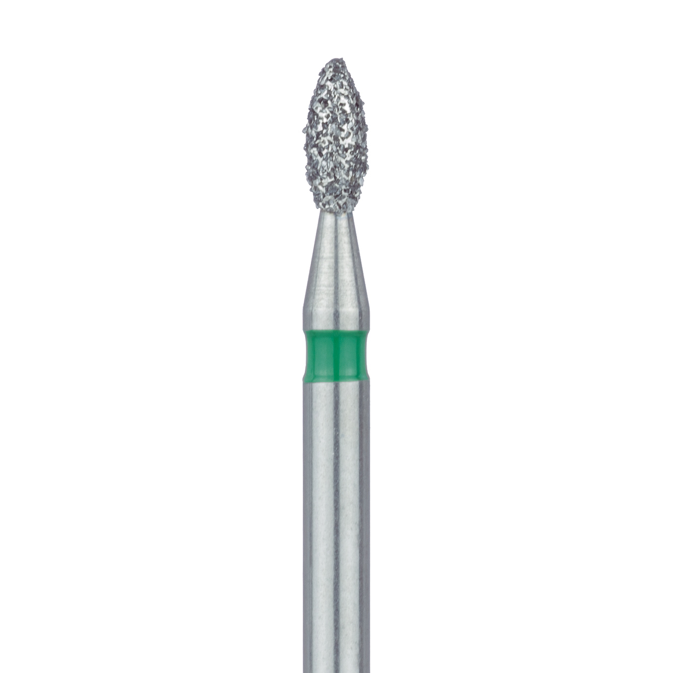 831G-016-FG Pointed Football Diamond Bur, 1.6mm Ø, Coarse, FG