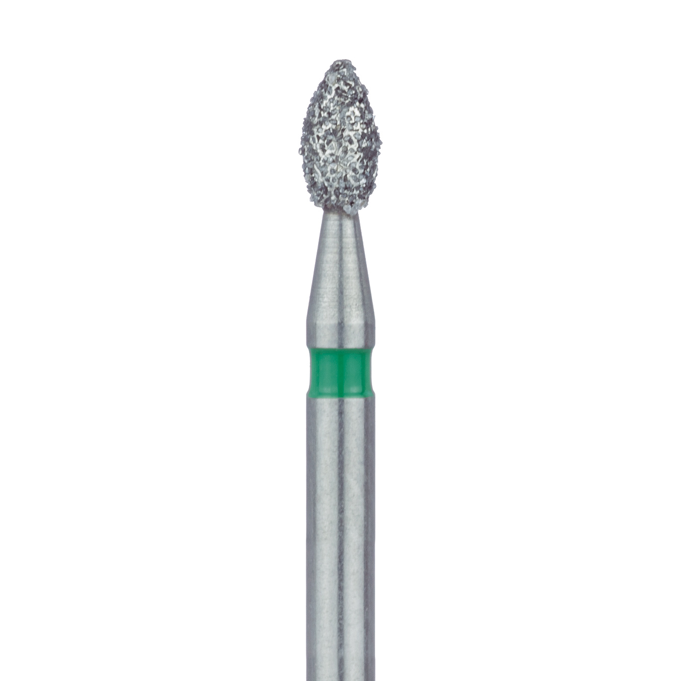 831G-018-FG Pointed Football Diamond Bur, 1.8mm Ø, Coarse, FG 831G-018-FG Pointed Football Diamond Bur, 1.8mm Ø, Coarse, FG