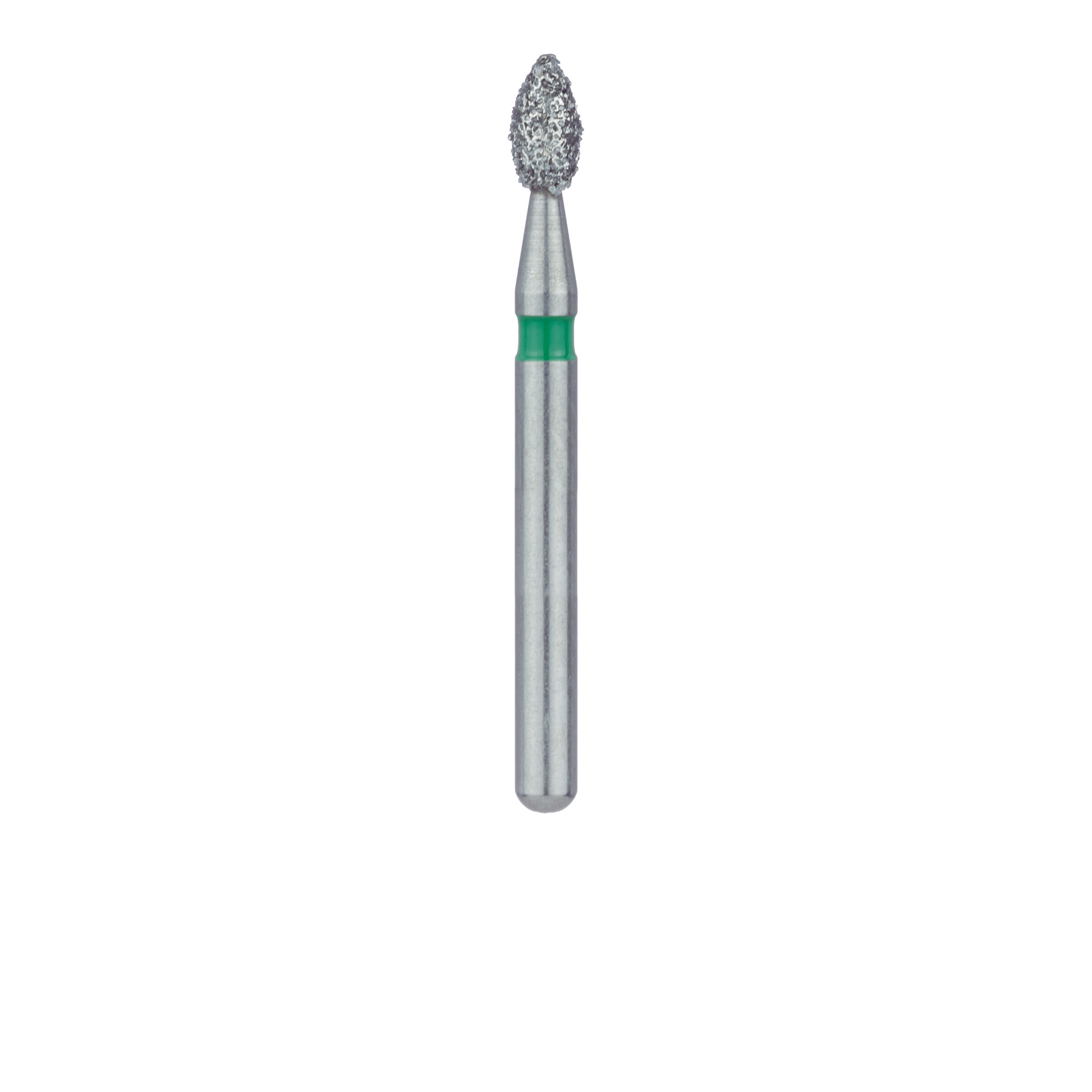 831G-018-FG Pointed Football Diamond Bur, 1.8mm Ø, Coarse, FG