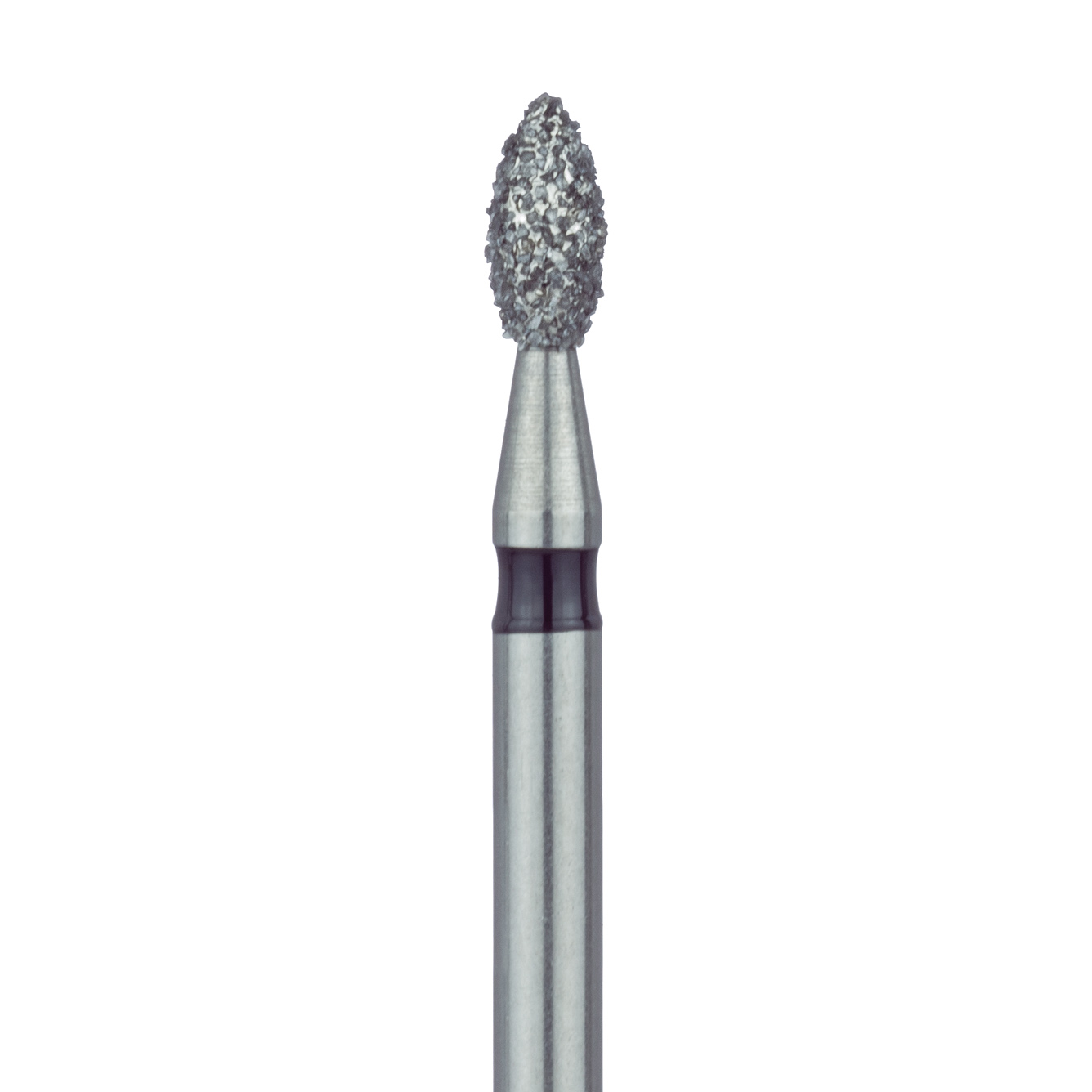 831H-018-FG Pointed Football Diamond Bur, 1.8mm Ø, Super Coarse, FG 831H-018-FG Pointed Football Diamond Bur, 1.8mm Ø, Super Coarse, FG