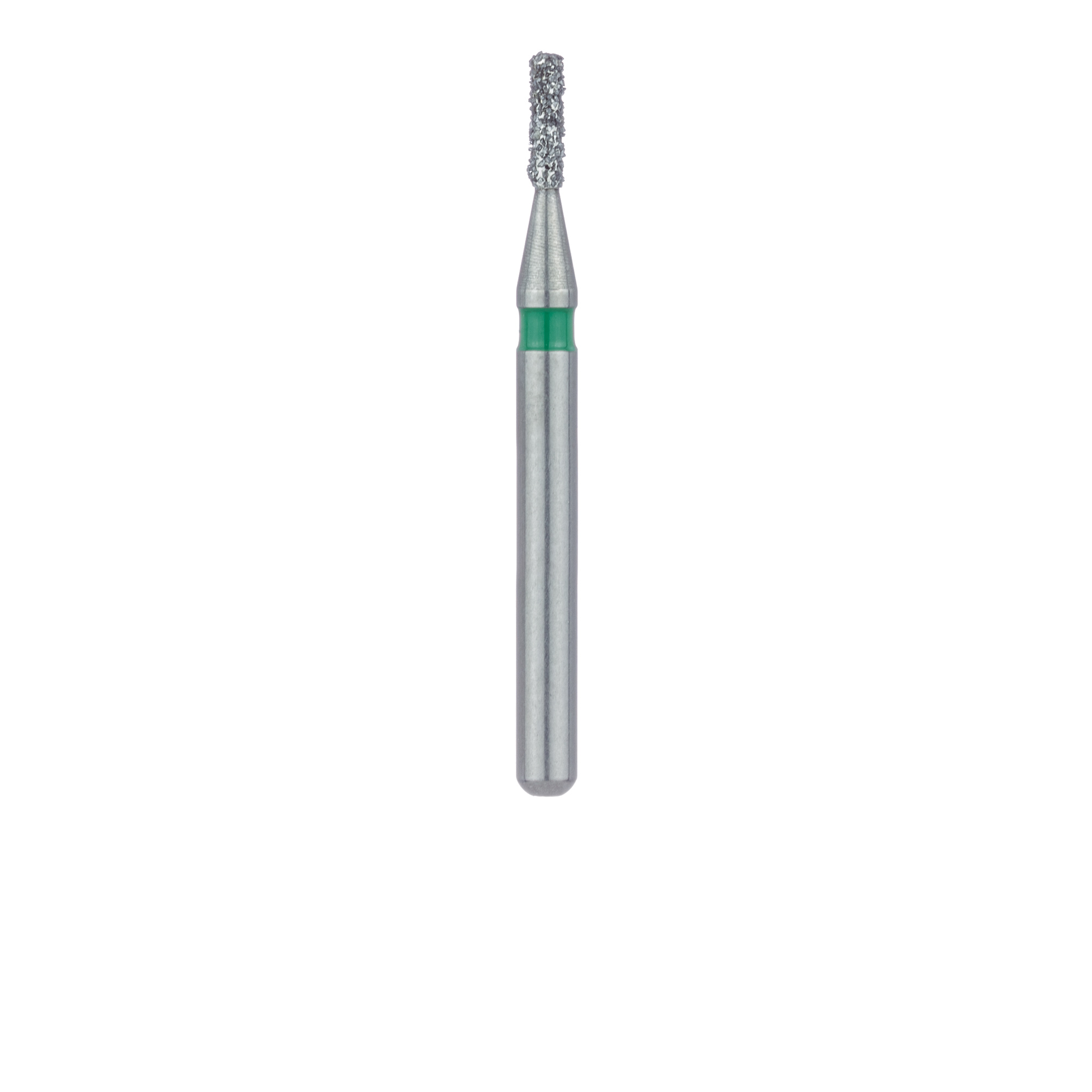 Bur 010 835G-010-FG Cylinder Diamond Bur, US# 557D, 1.0mm Ø, Coarse, FG