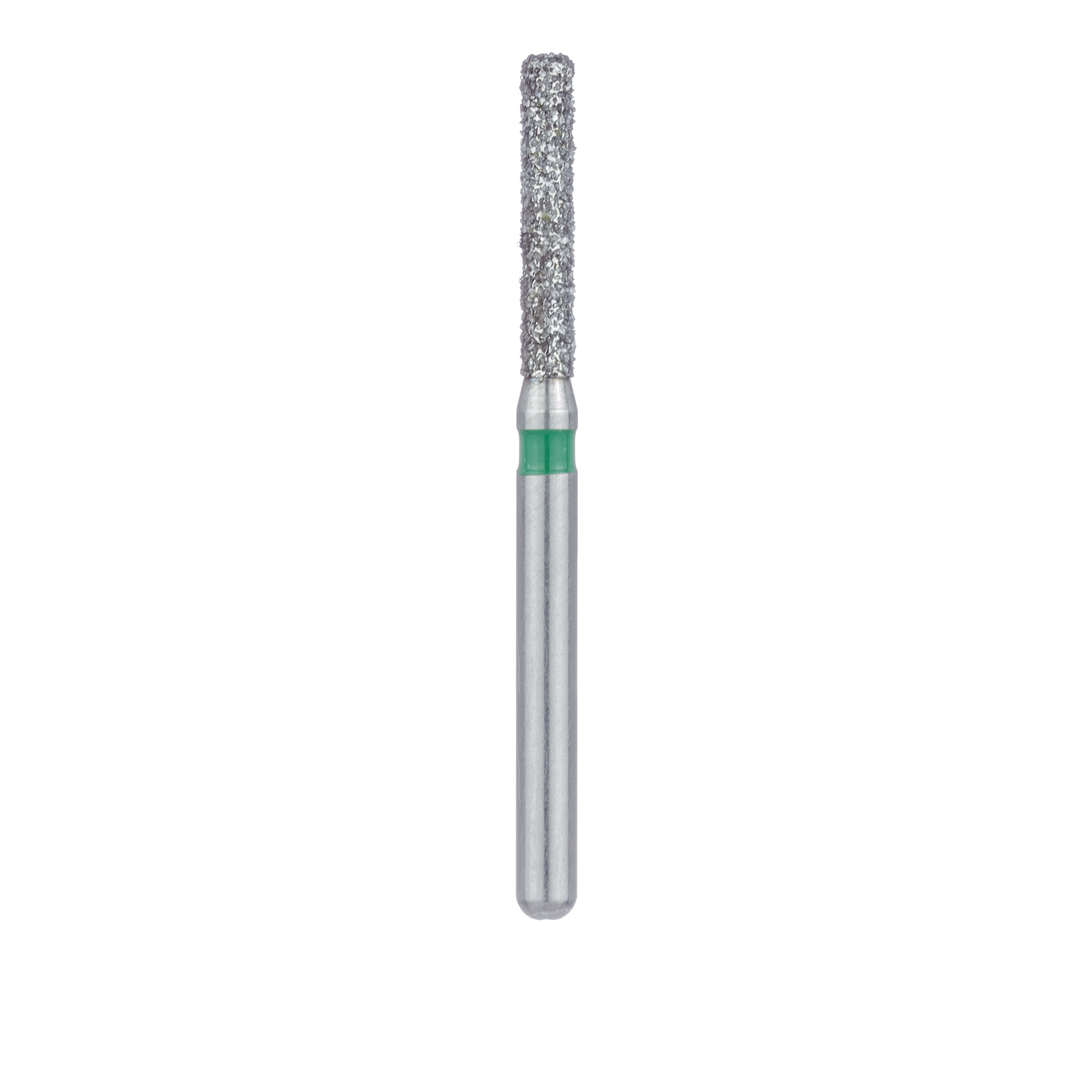 842G-014-FG Round Edge Extra Long Cylinder Diamond Bur, 1.4mm Ø, Coarse, FG