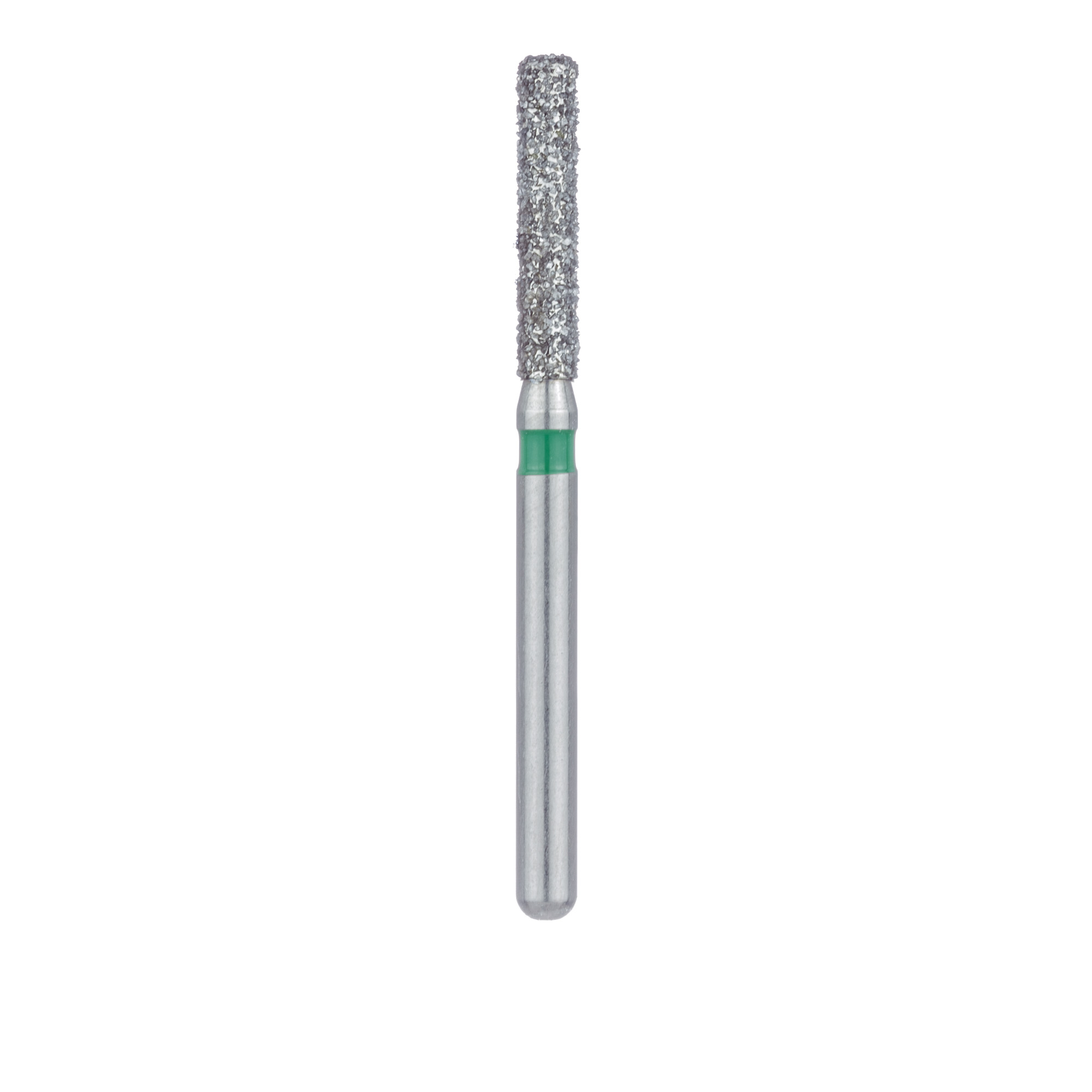 842G-016-FG Round Edge Extra Long Cylinder Diamond Bur, 1.6mm Ø, Coarse, FG