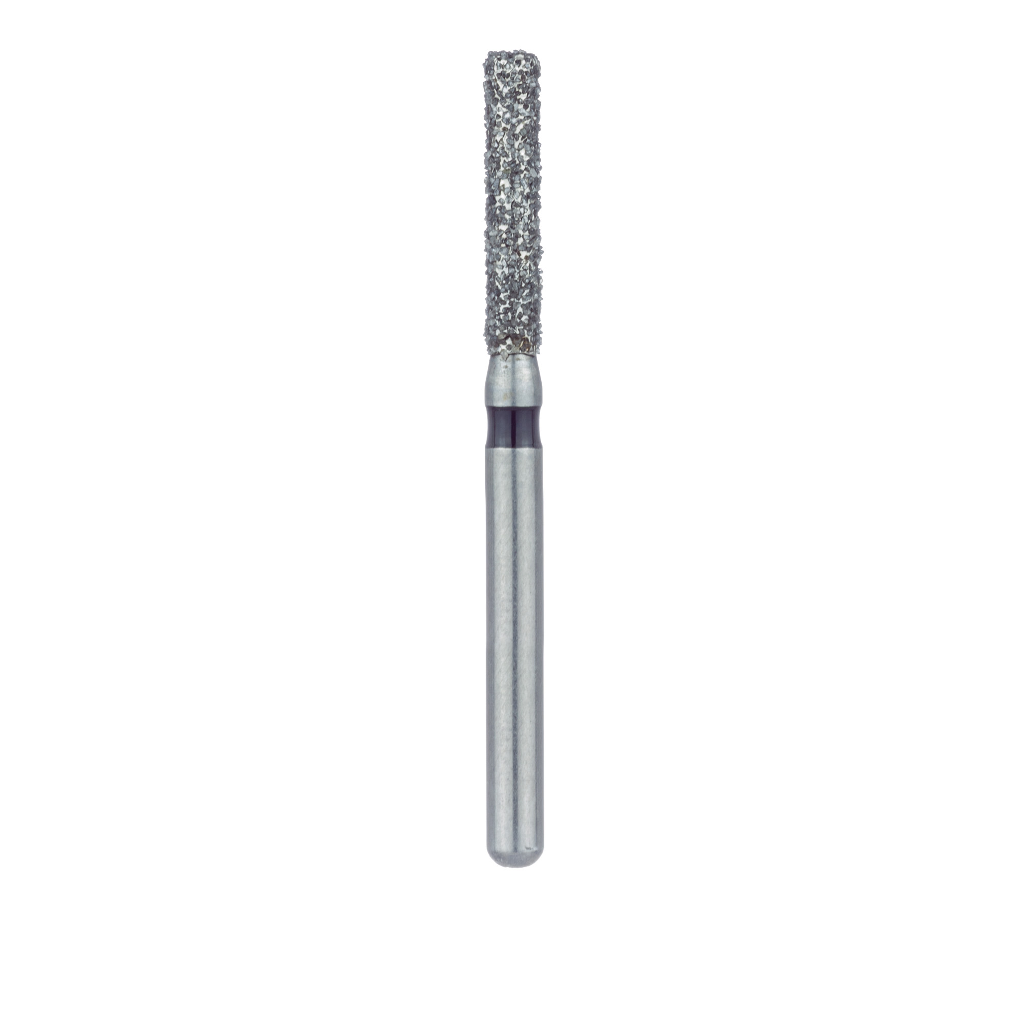 842H-016-FG Round Edge Extra Long Cylinder Diamond Bur, 1.6mm Ø, Super Coarse, FG