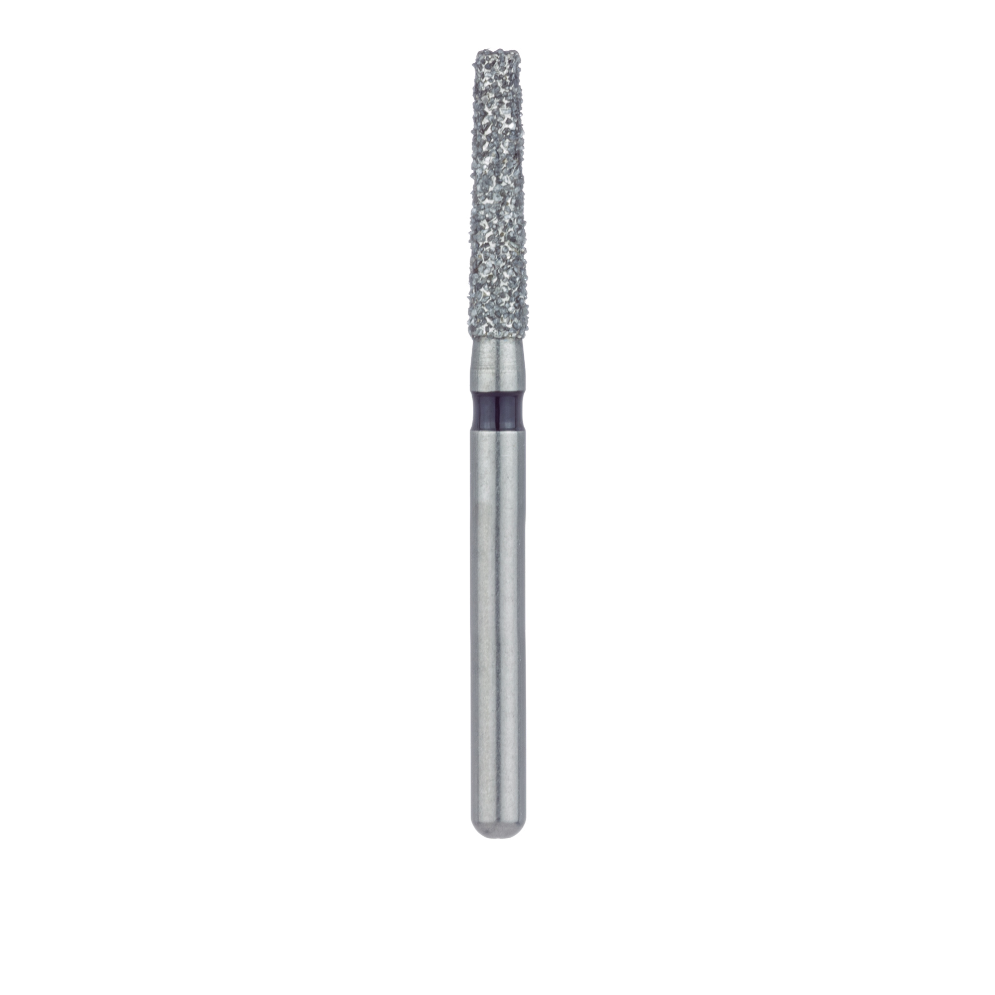 847H-018-FG Long Tapered Flat End Diamond Bur, 1.8mm Ø, Super Coarse, FG