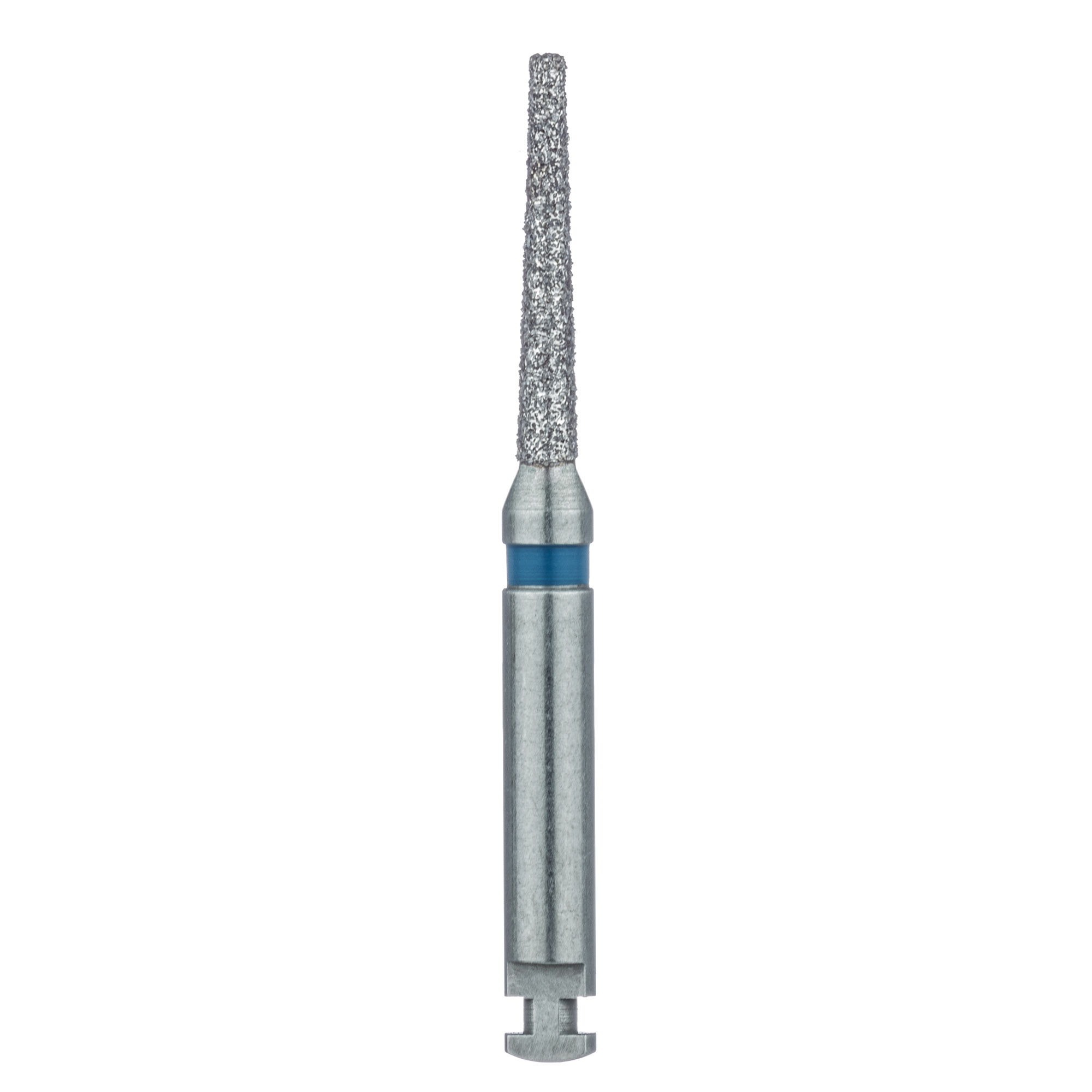 848-016-RA Extra Long Tapered Flat End Diamond Bur, 1.6mm Ø, Medium, RA