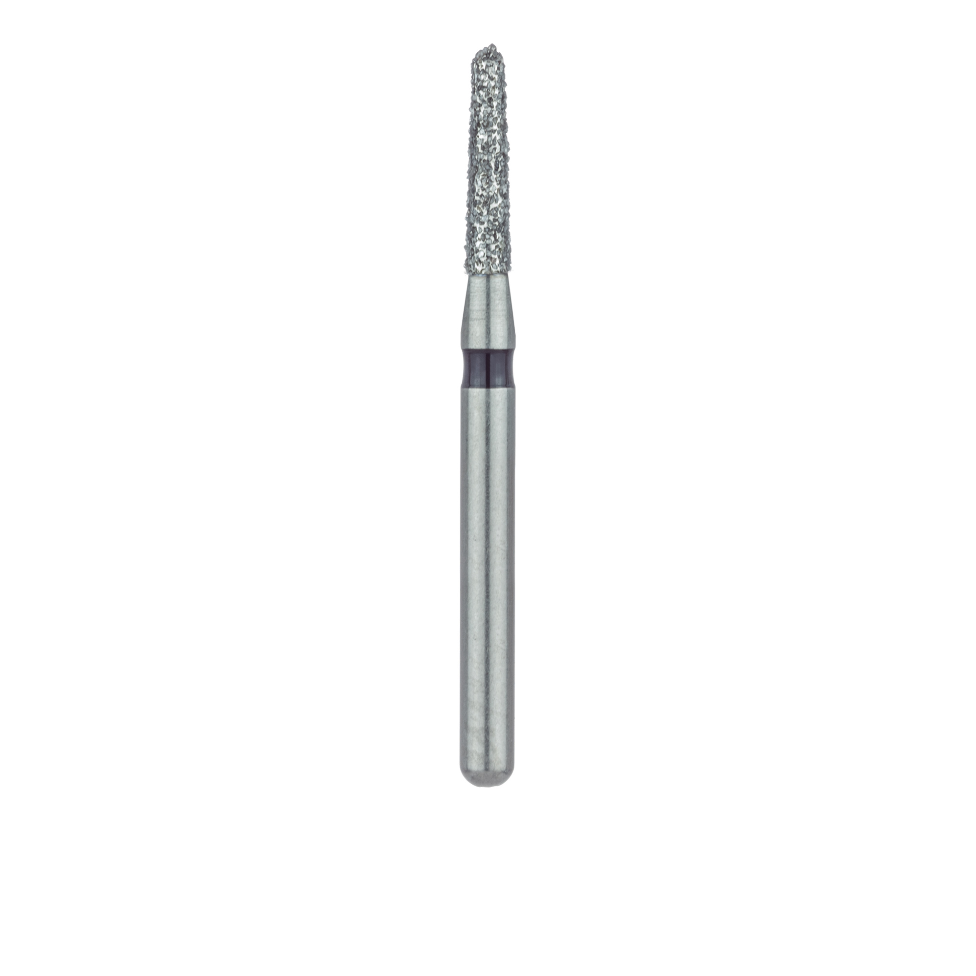 849H-014-FG Round End Taper Chamfer Diamond Bur, 1.4mm Ø, Super Coarse, FG