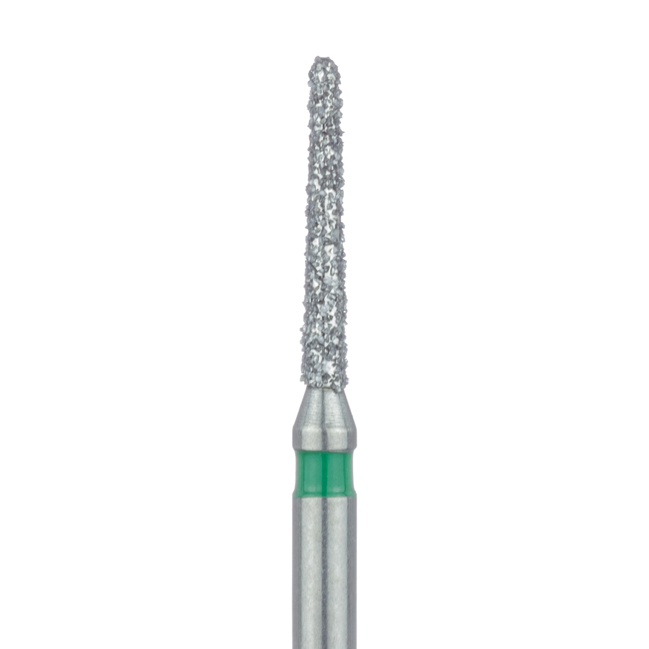 850G-012-FG Round End Taper Chamfer Diamond Bur, 1.2mm Ø, Coarse, FG