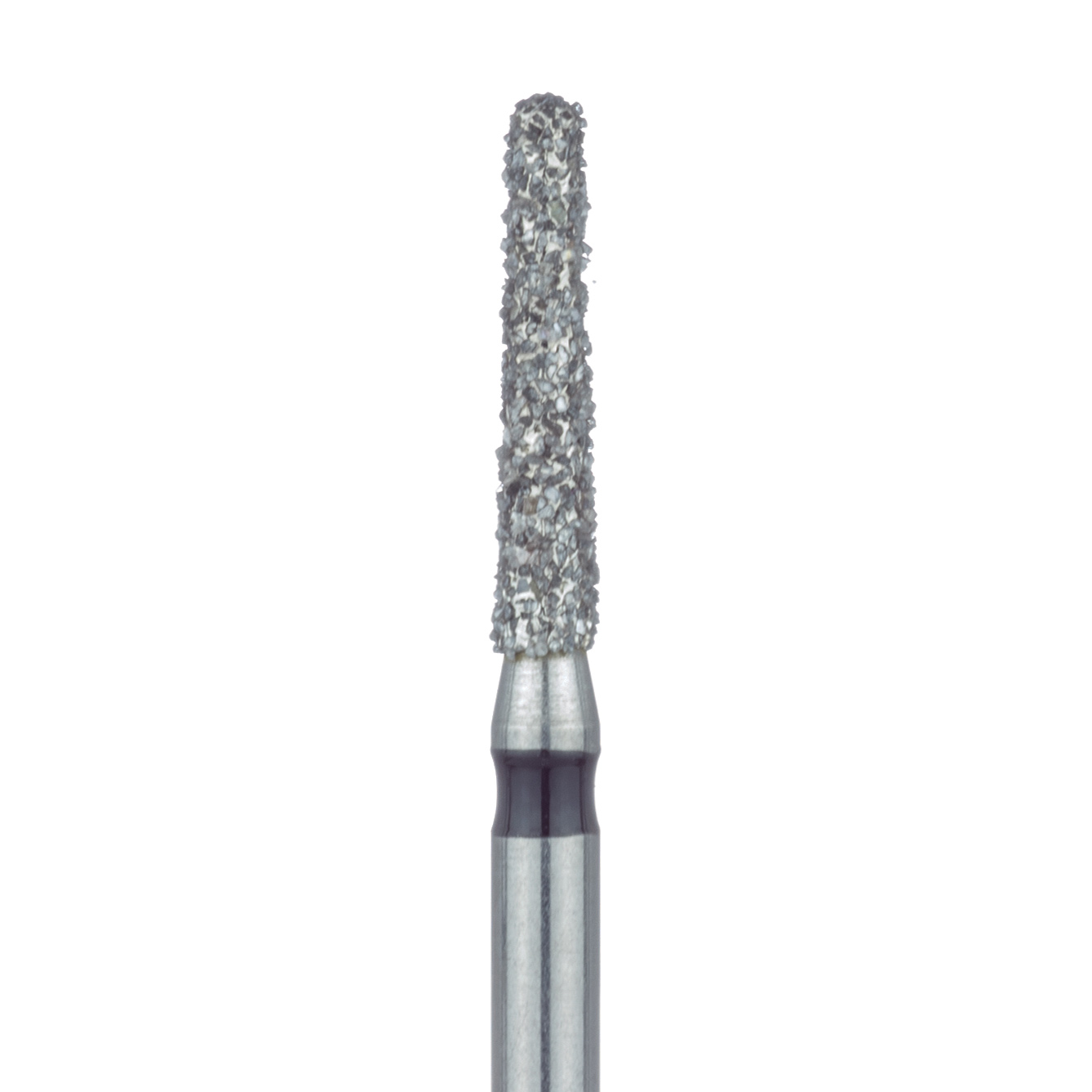 850H016SS Round End Taper Chamfer Diamond Bur, 1.6mm Ø, Super Coarse, SS