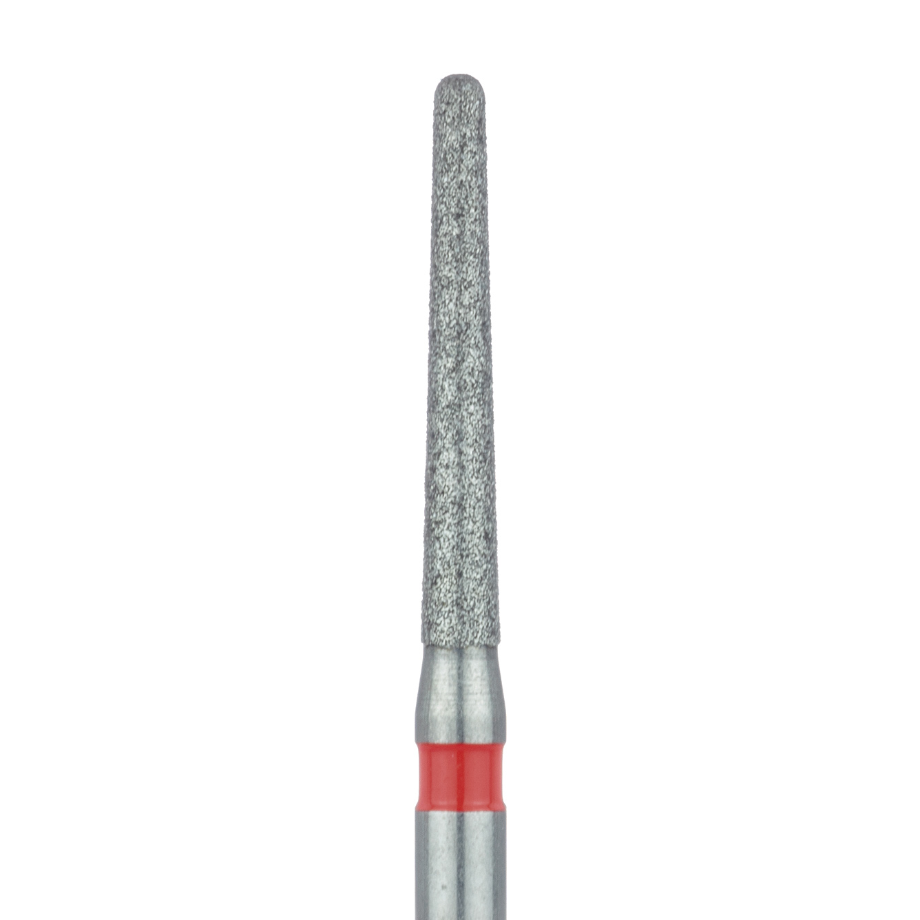 852F-014-FG Long Round End Taper Chamfer Diamond Bur, 1.4mm Ø, Fine, FG