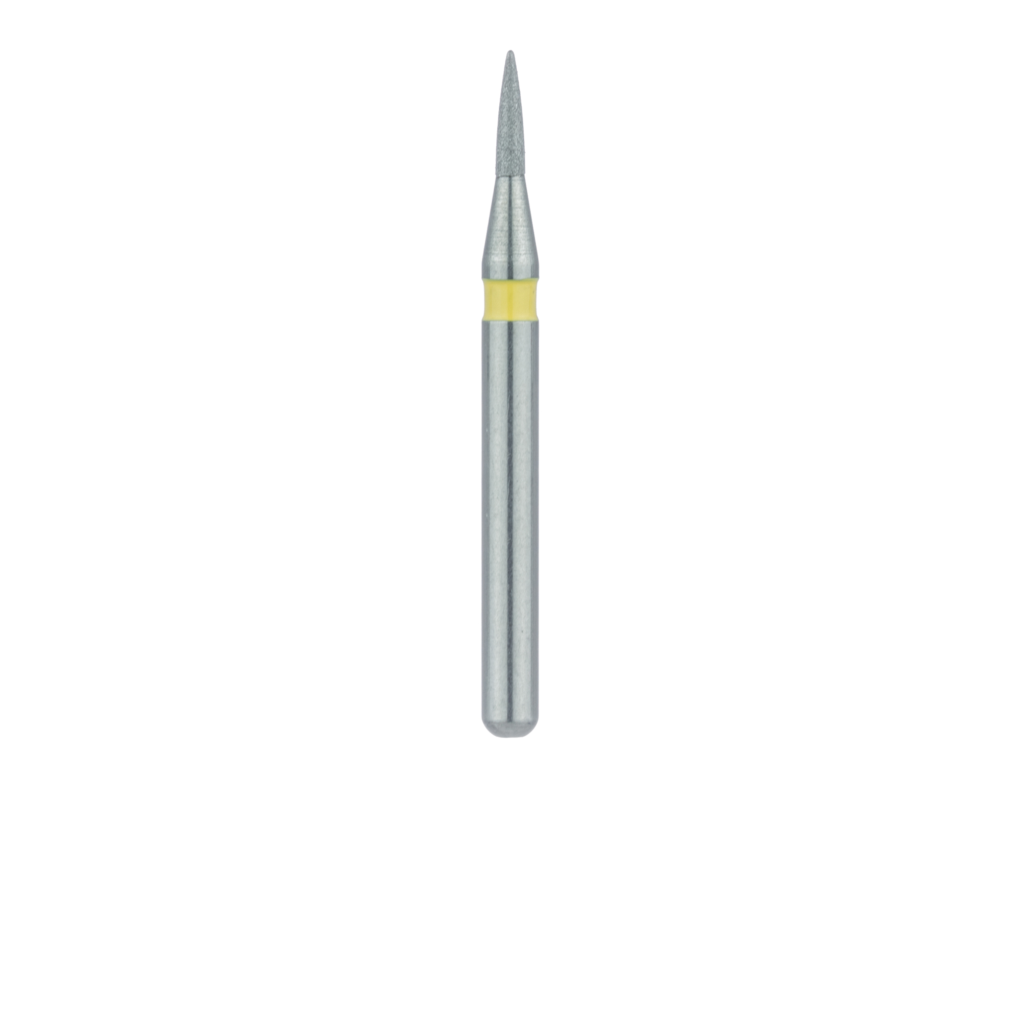 860C-009-FG Short Flame Diamond Bur, 0.9mm Ø, Extra Fine, FG