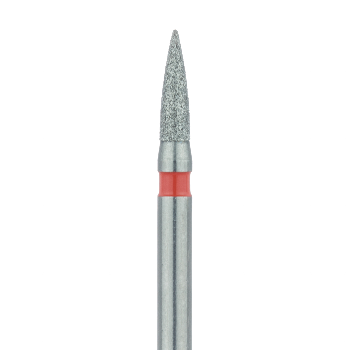 861F-014-FG Flame Diamond Bur, 1.4mm Ø, Fine, FG