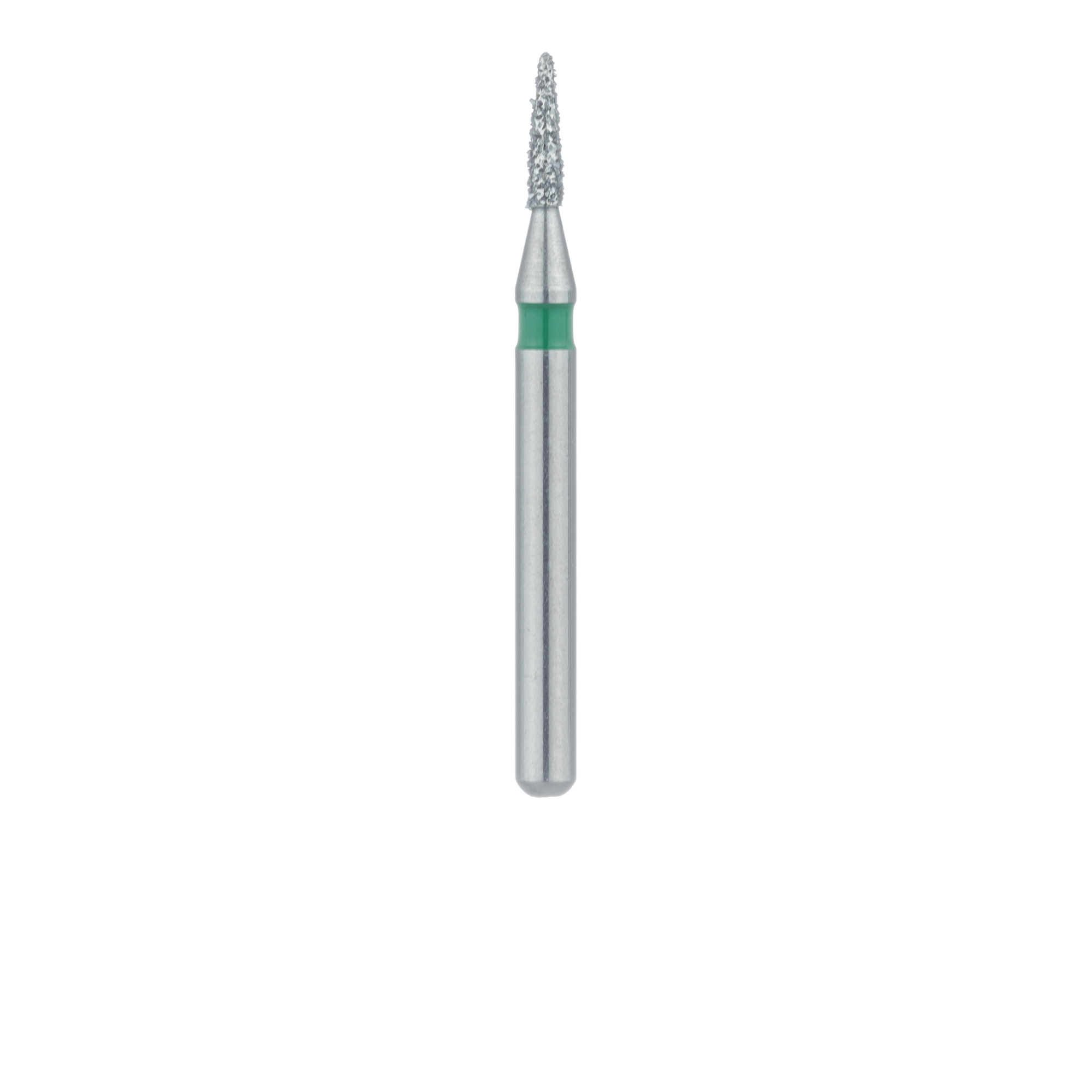 861G-010-FG Flame Diamond Bur, 1mm Ø, Coarse, FG