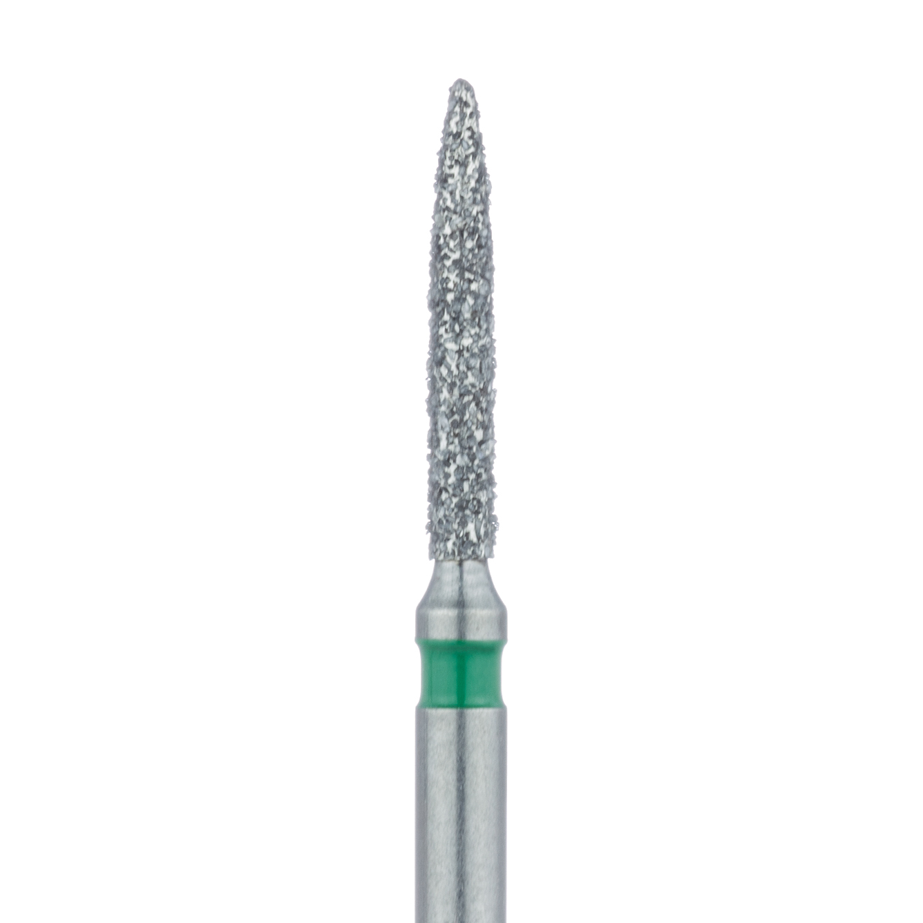 862G-012-SS Flame Diamond Bur, 1.2mm Ø, Coarse, SS