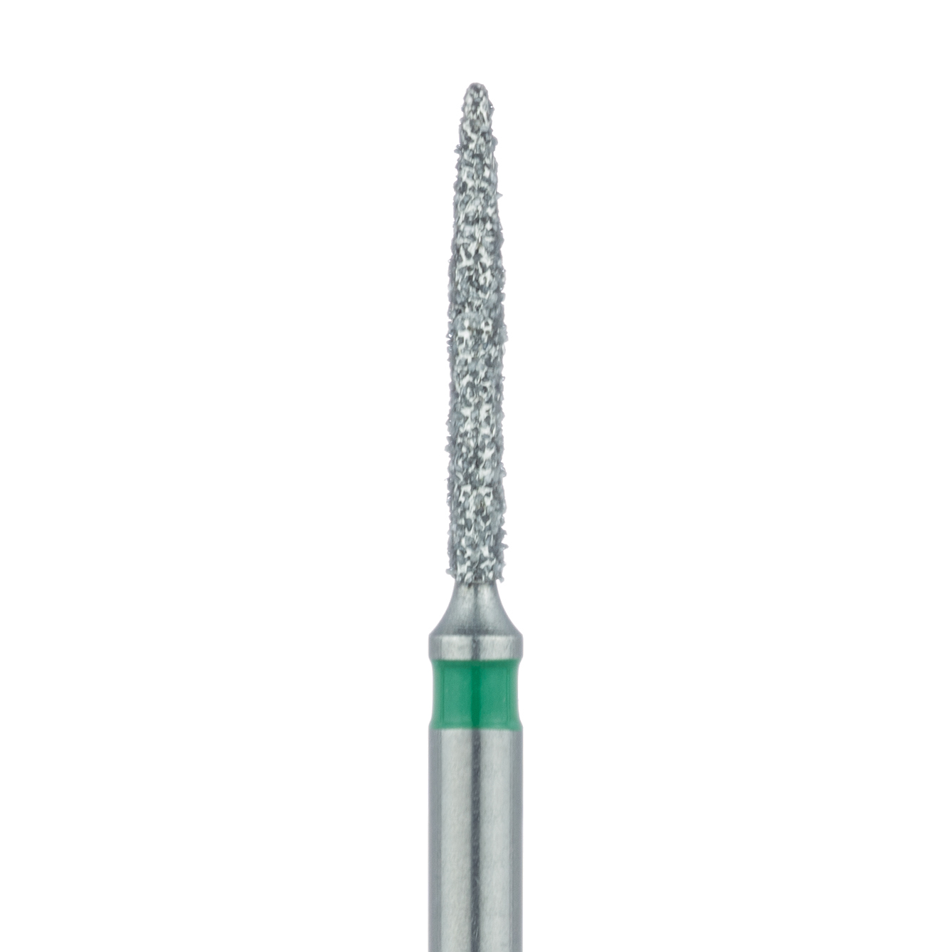 862G-010-FG Flame Diamond Bur, 1mm Ø, Coarse, FG