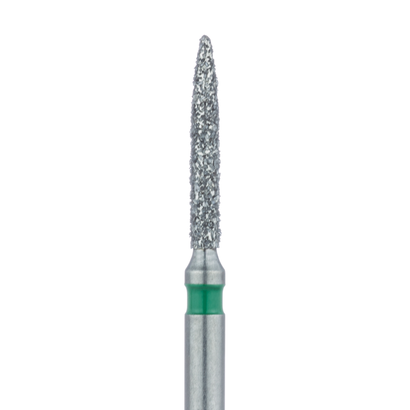 862G-012-FG Flame Diamond Bur, 1.2mm Ø, Coarse, FG