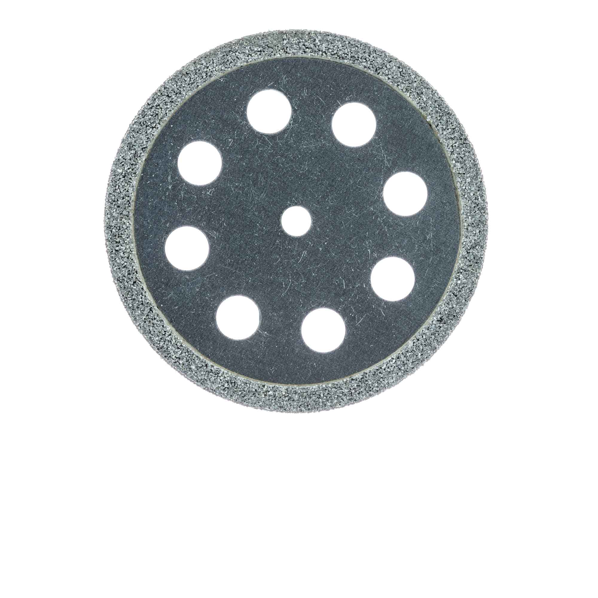 911D-220-UNM Diamond Bur, Perforated Disc, Double Sided, 0.5mm Thick, 22mm Ø, UNM