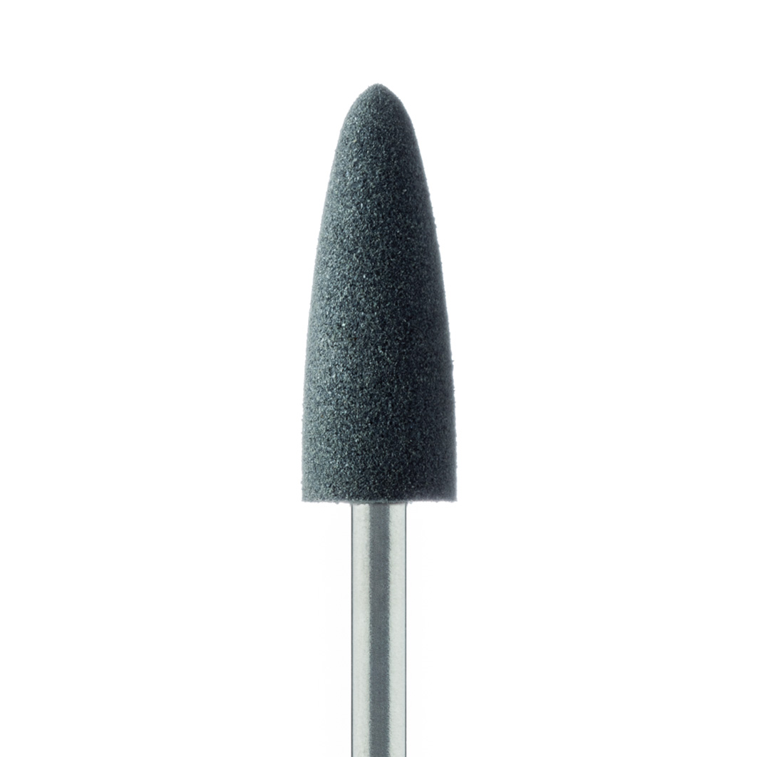 9569P-055-HP-GREY Polisher, For Acrylics, Grey, Cone, 5.5mm Ø, Polishing (Medium), HP
