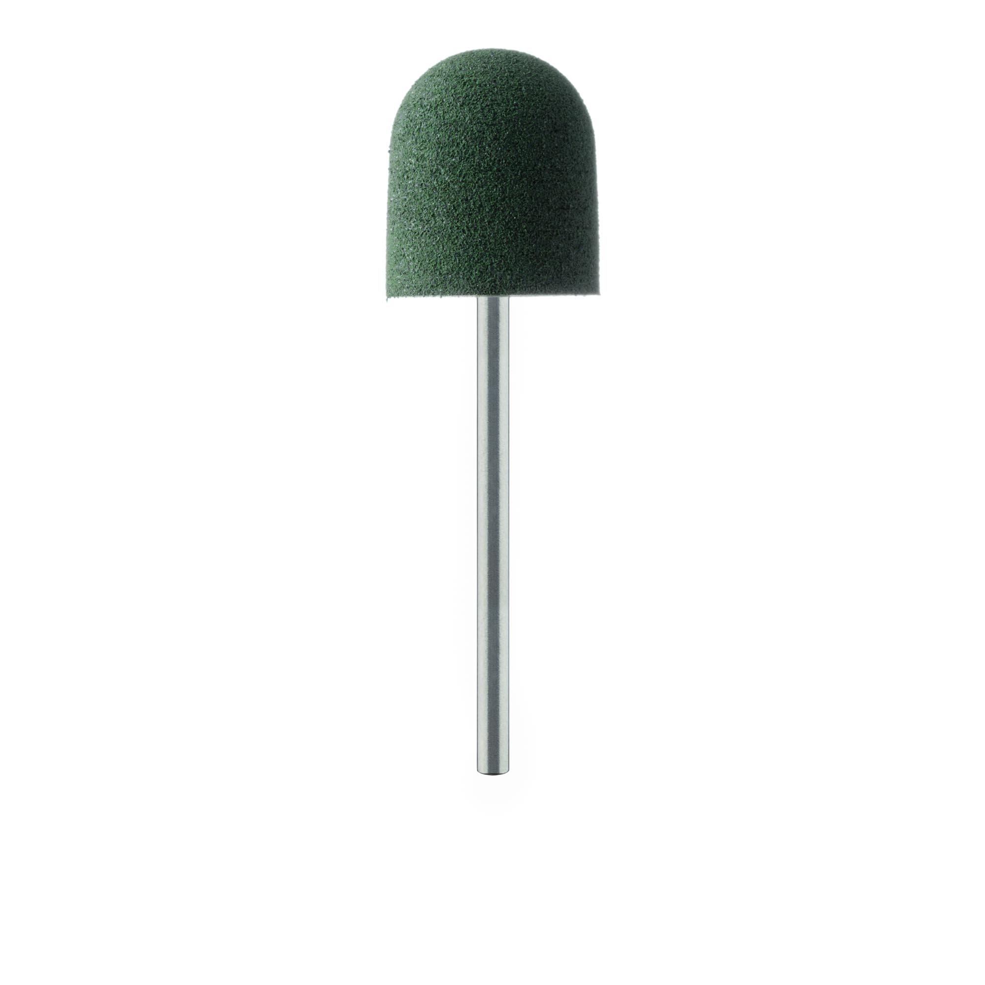 9572V-150-HP-GRN Polisher, For Acrylics, Green, Gumdrop, 15mm Ø, Pre-Polish, HP
