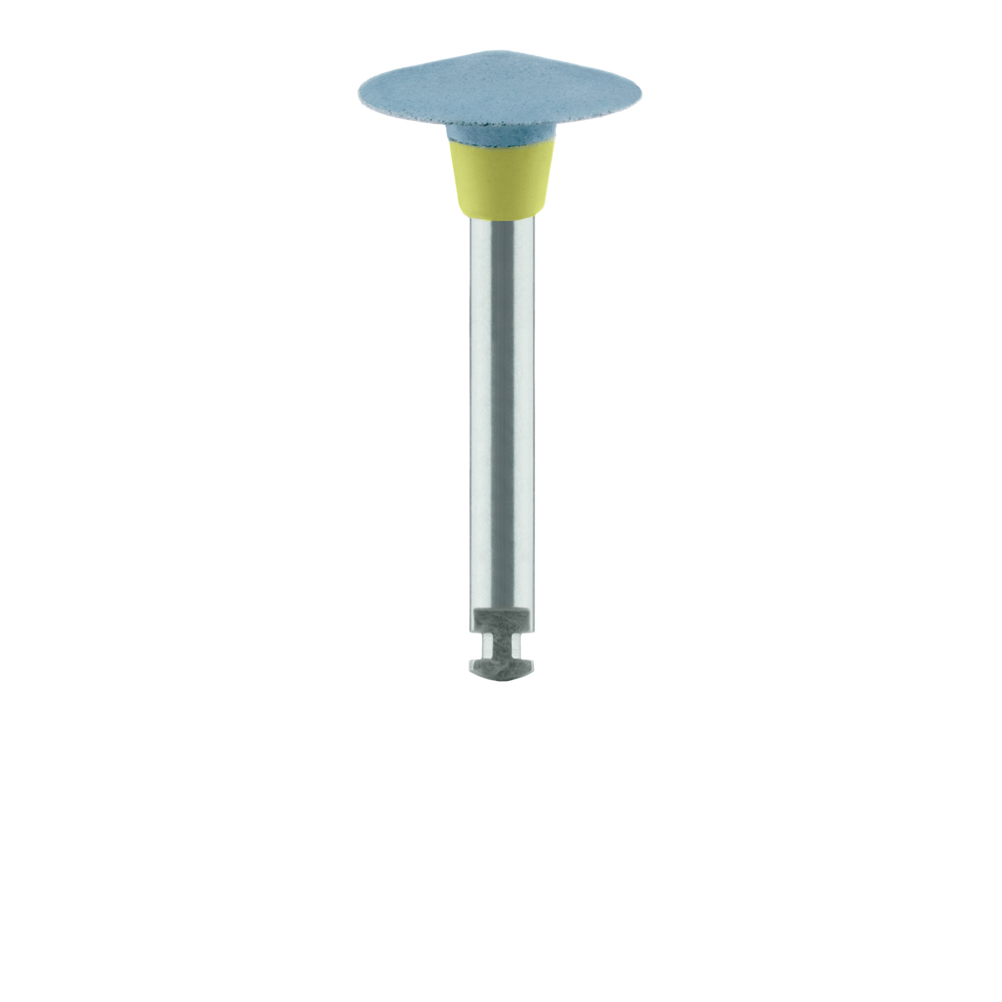 9718G-100-RA-TRQ / B Polisher, Light Blue / Beige, Knife Edge, 10mm Ø, Pre-Polishing, RA