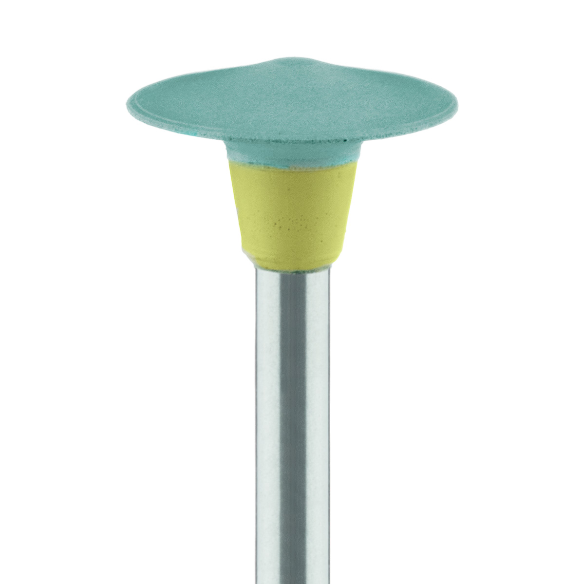 9718M-100-RA-TRQ / BL Polisher, Turquoise / Beige, Knife Edge, 10mm Ø, Polishing, RA