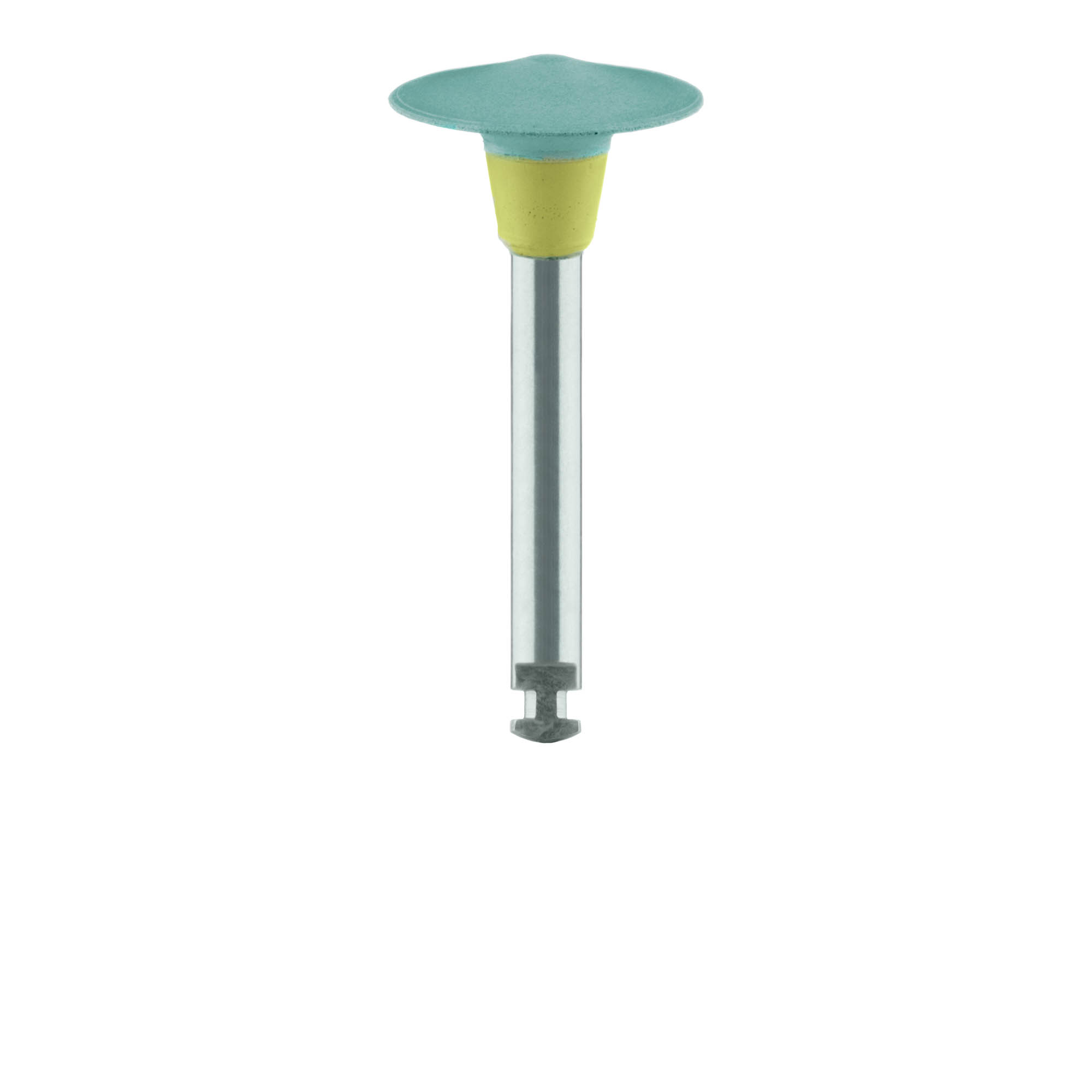 9718M-100-RA-TRQ / BL Polisher, Turquoise / Beige, Knife Edge, 10mm Ø, Polishing, RA