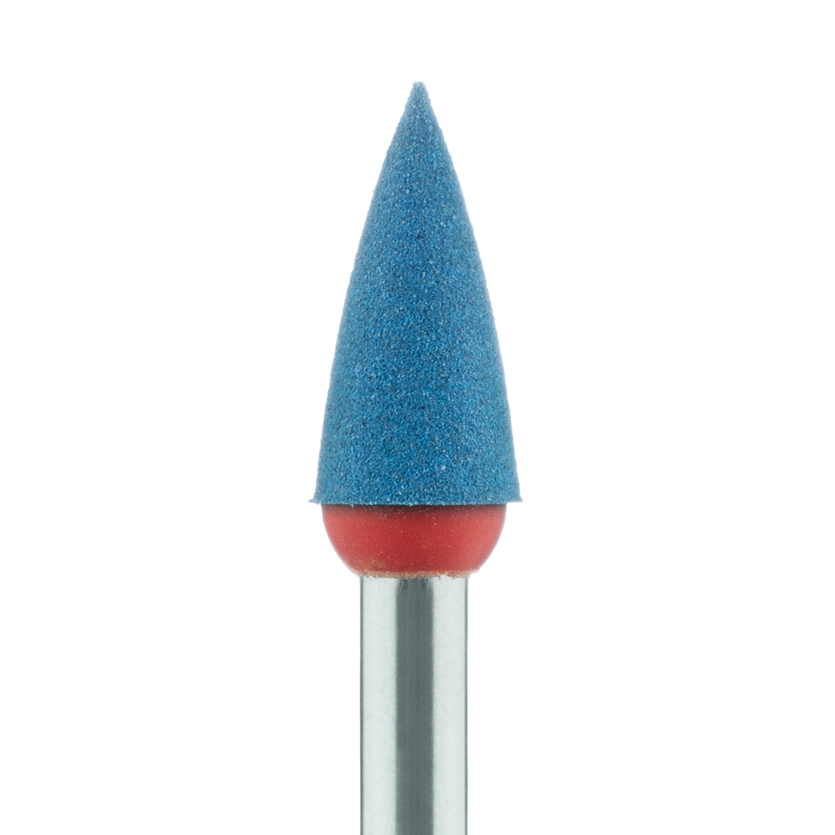 9743M-040-RA-BL / O Polisher, Diamond Impregnated, For Porcelain, Blue / Orange, Point, 4mm Ø, Polishing (Medium), RA