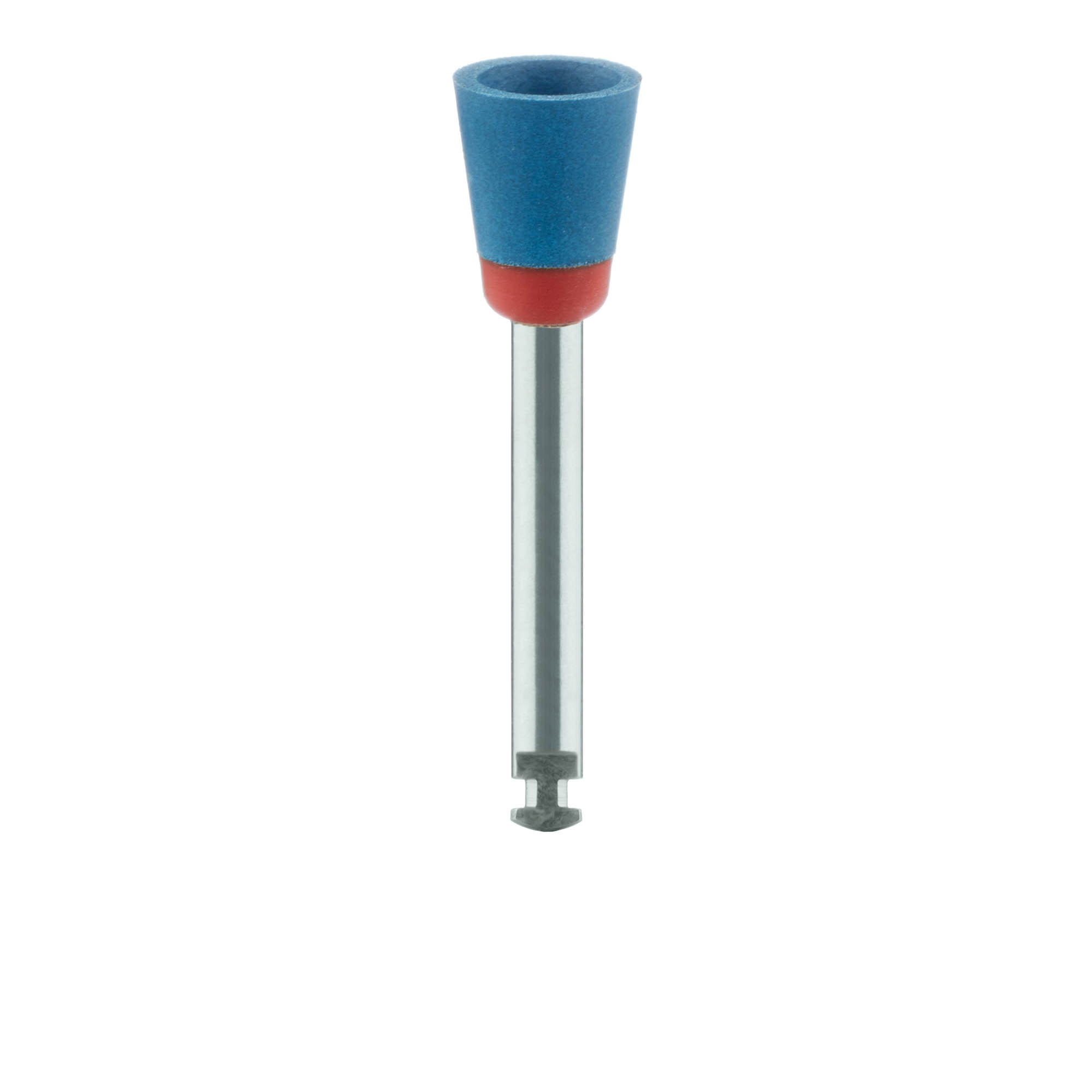 9744M-060-RA-BL / O Polisher, Diamond Impregnated, For Porcelain, Blue / Orange, Cup, 6mm Ø, Polishing (Medium), RA