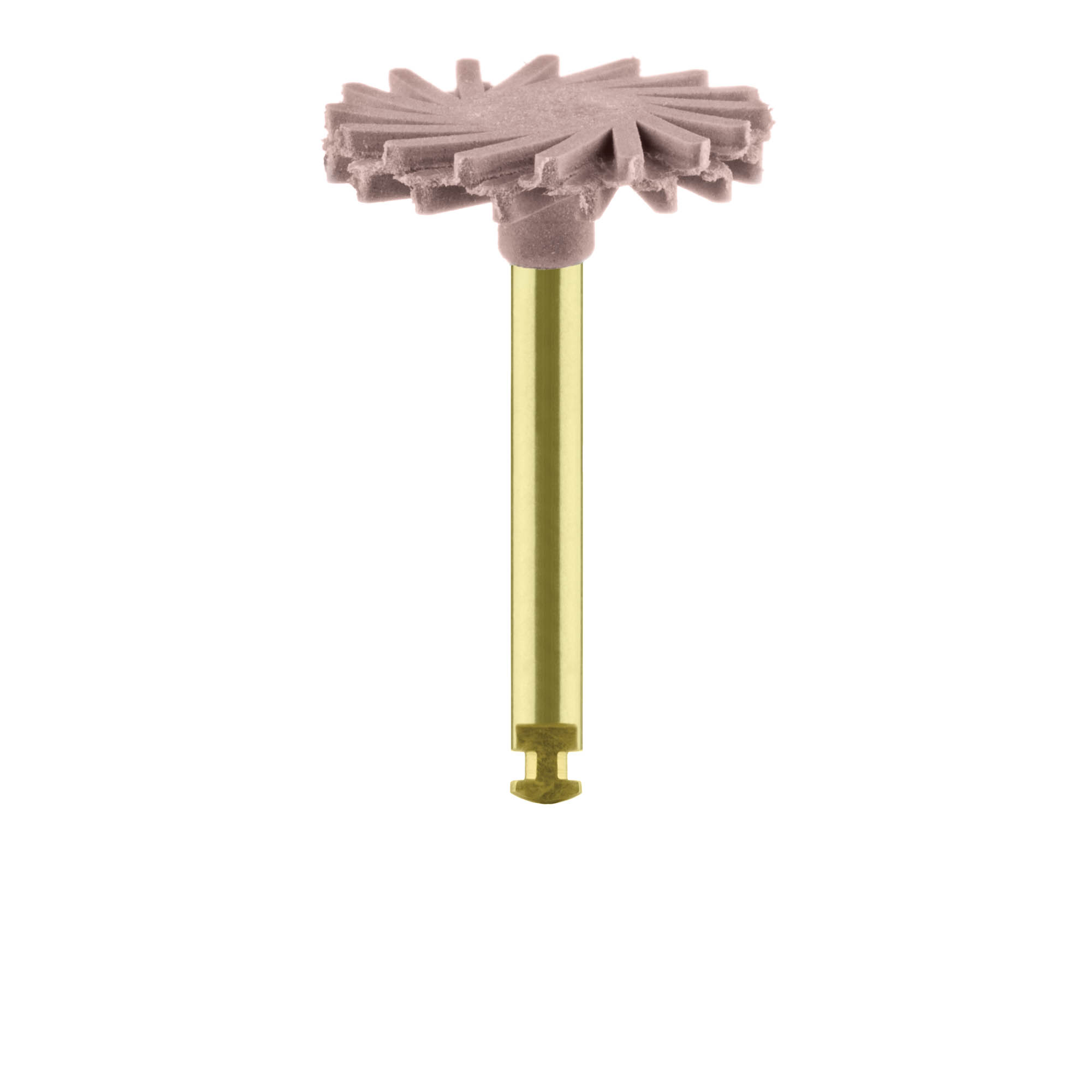 9769M-140-RA Polisher, Pink, Twist Composite, 14mm Ø, Pre-Polish, RA