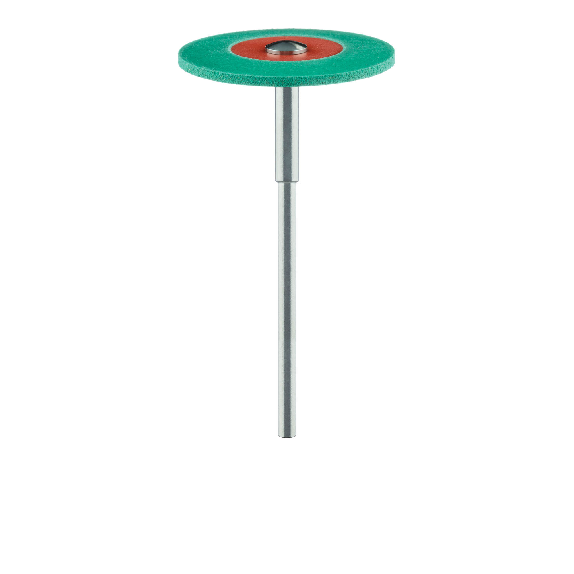 9770G-260-HP-GR / O Polisher, Diamond Impregnated, For Porcelain, Green / Orange, Knife Edge, 26mm Ø, Pre-Polishing (Coarse), HP