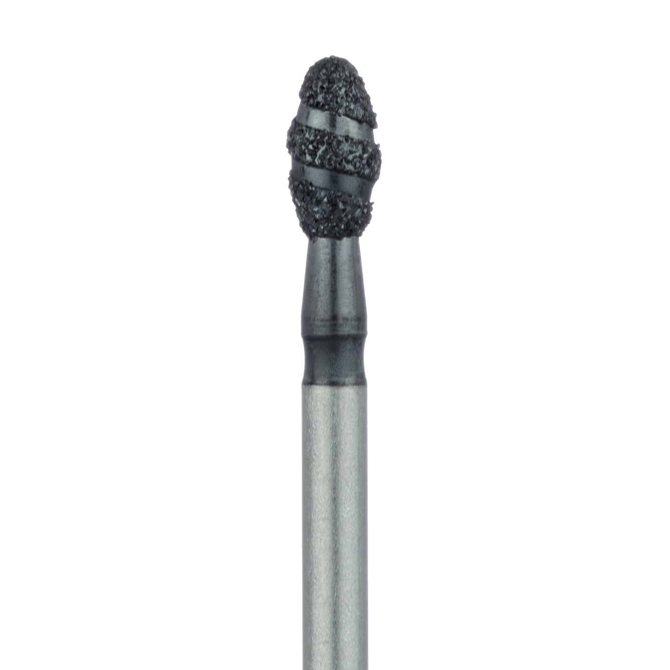 B833-023-FG Black Cobra Diamond Bur, Football, 2.3mm Ø, Super Coarse, FG