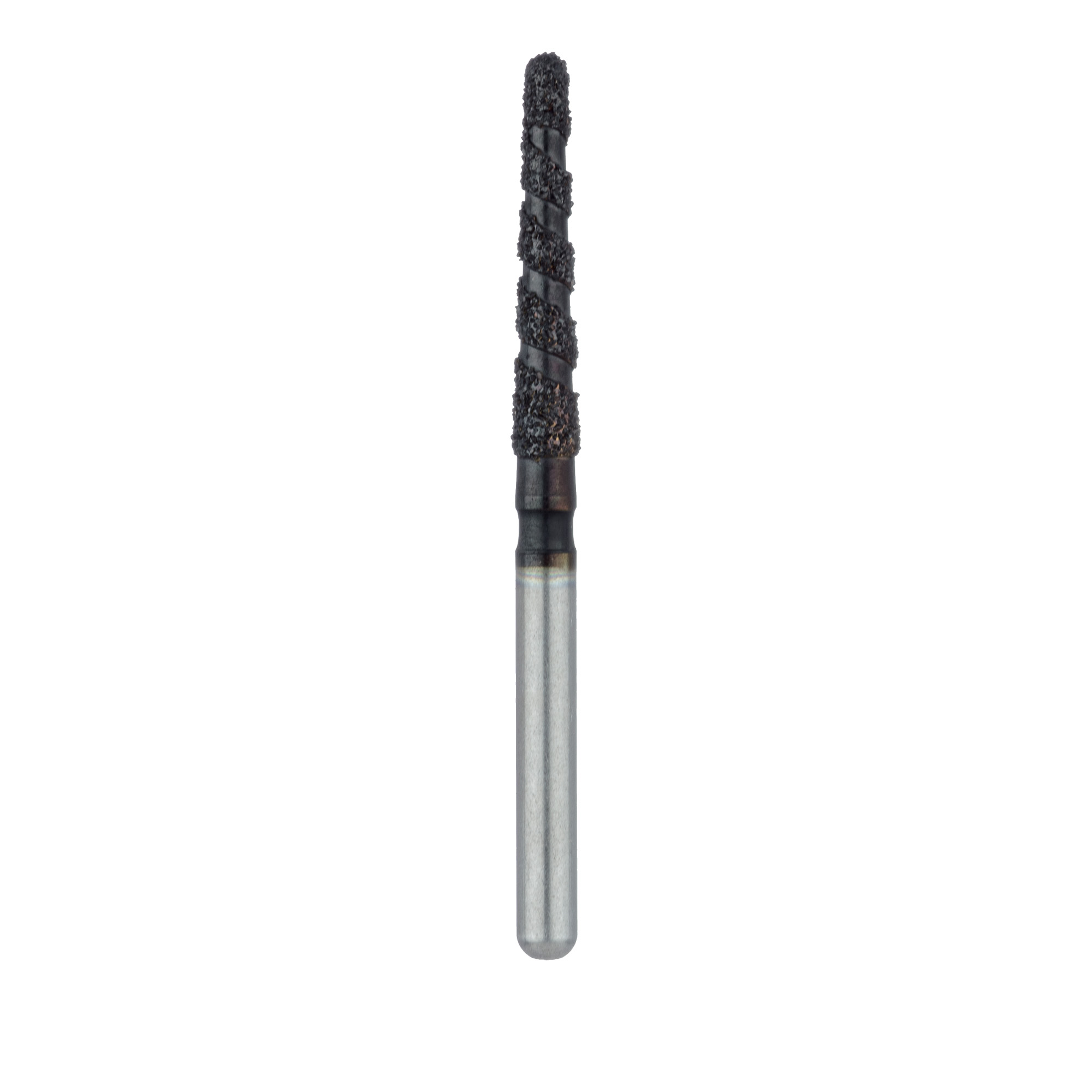 B852-018-FG Black Cobra Diamond Bur, Round End Taper, 1.8mm Ø, Super Coarse, FG
