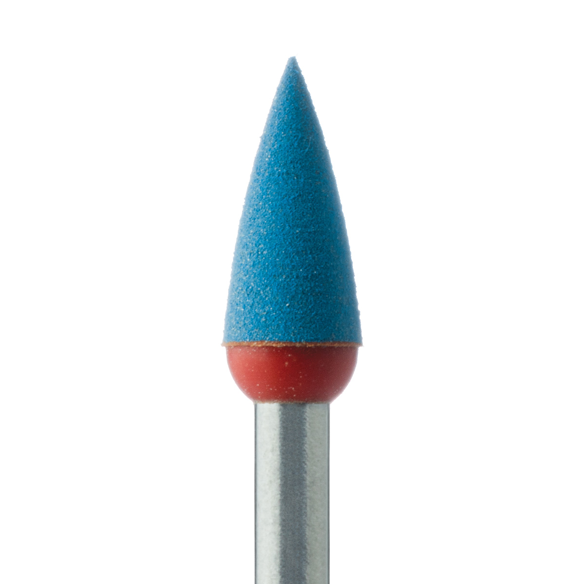 DCA04-040-RA-BL / O Polisher, Diamond Impregnated, For Zirconia, Blue / Orange, Point, 4mm Ø, Smoothing / Pre-Polishing, RA