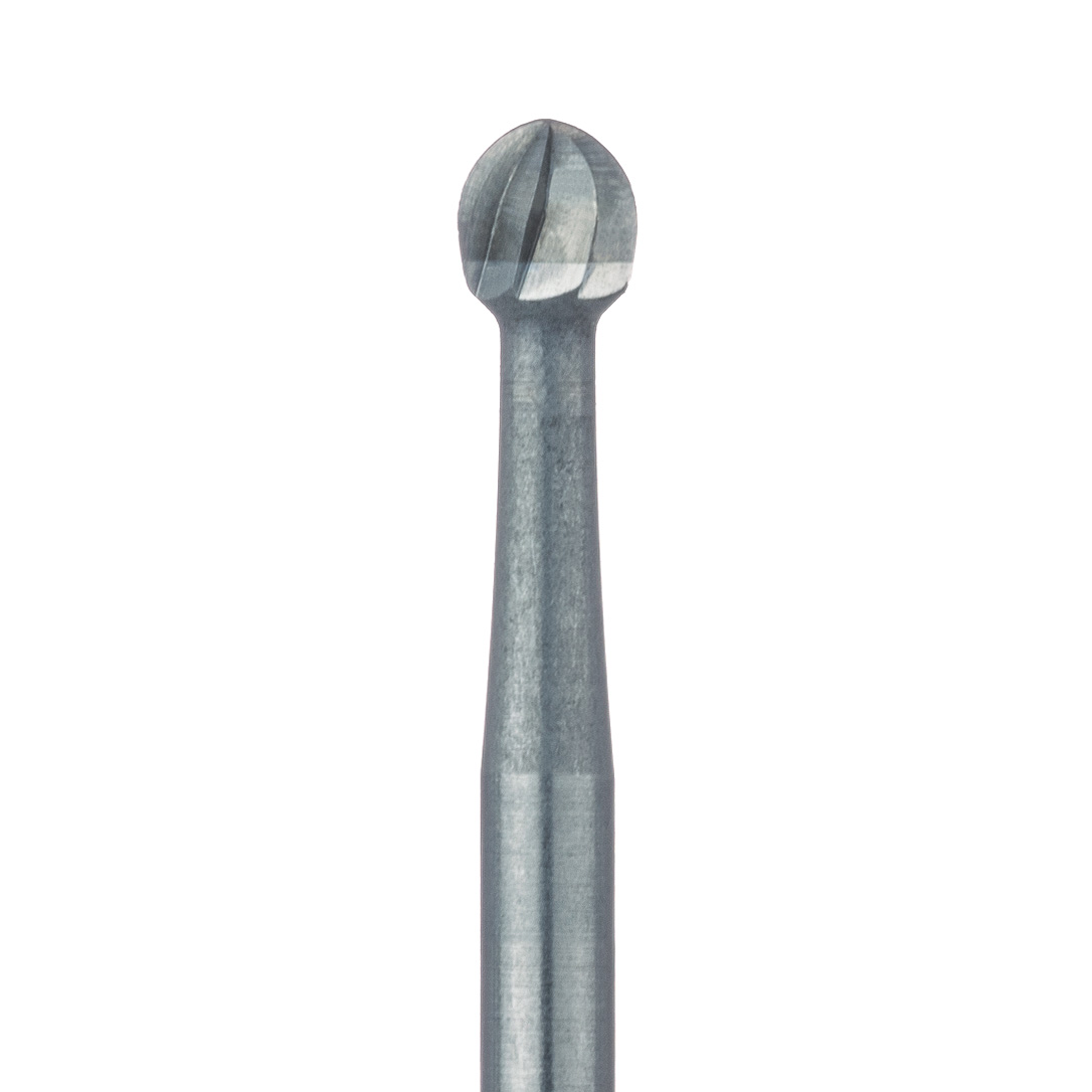 HM1-021-FG Operative Carbide Bur, Round, US#7, 2.1mm Ø, FG