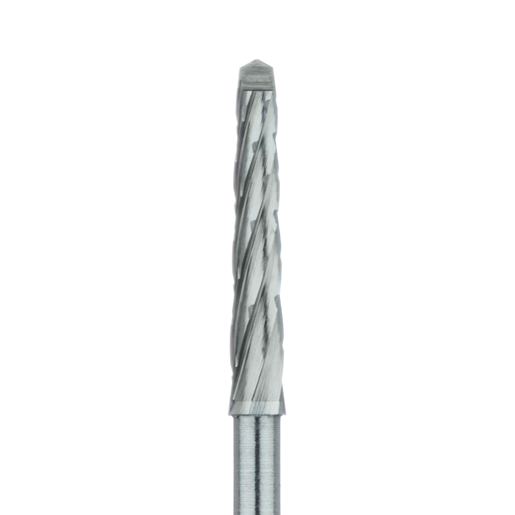 HM161RX-018-SU Surgical Lindemann Carbide Bur, Special Cross Cut, 1.8mm Ø, Length 11mm, SU