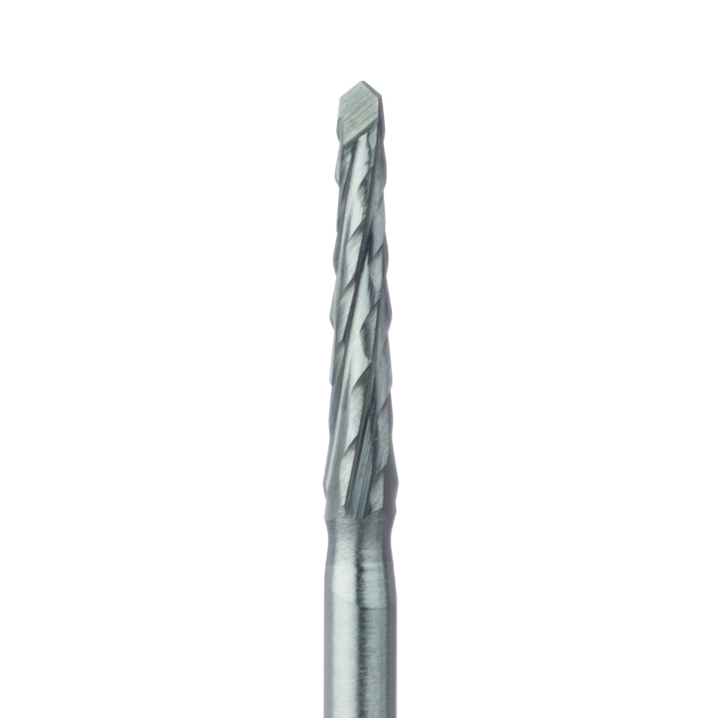 HM162A-016-FG Surgical Lindemann Carbide Bur, Cross Cut, 1.6mm Ø, Length 9mm, FG