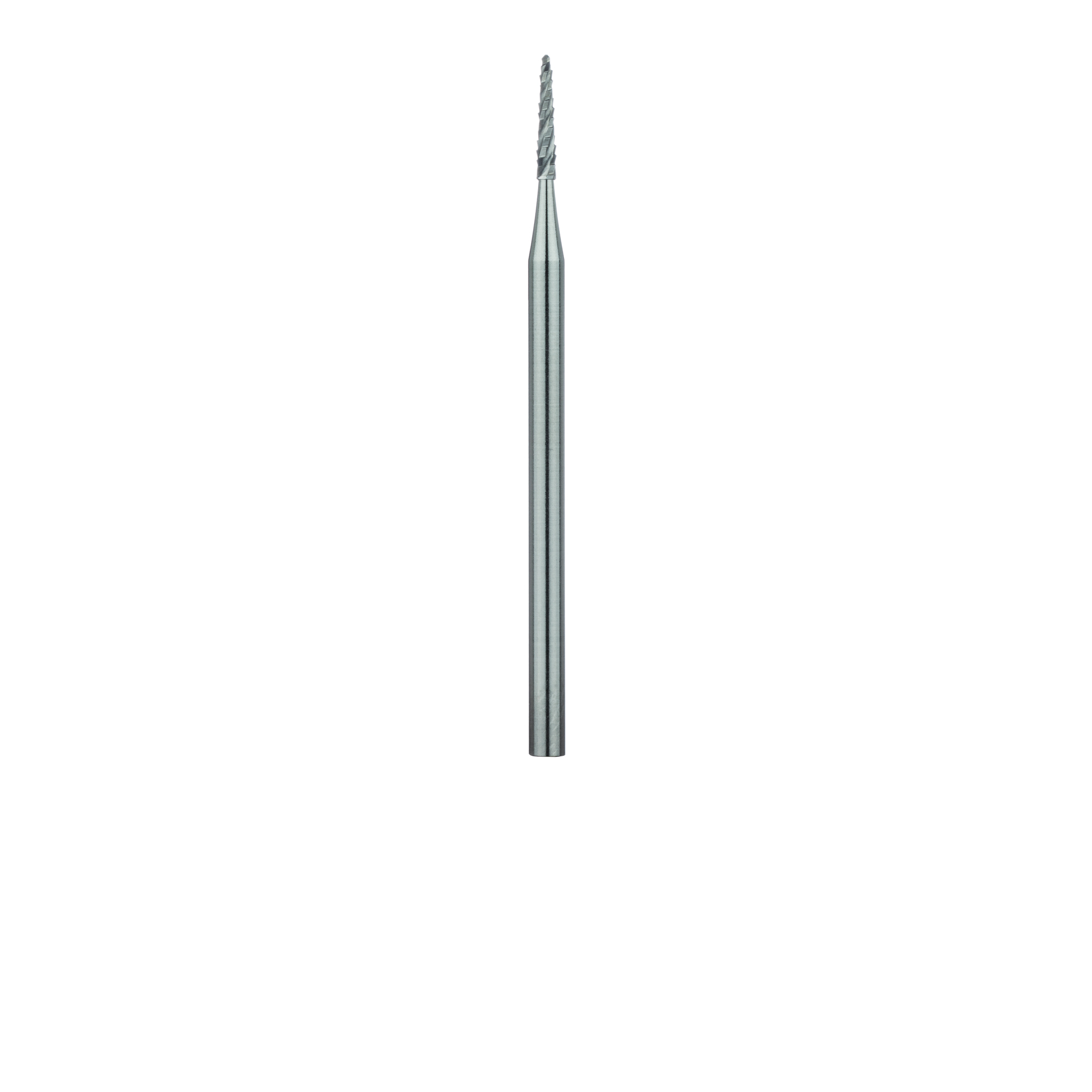 HM162SL-014-HP Surgical Lindemann Carbide Bur, Cross Cut, Long Neck 1.4mm Ø, Length 8mm, HP