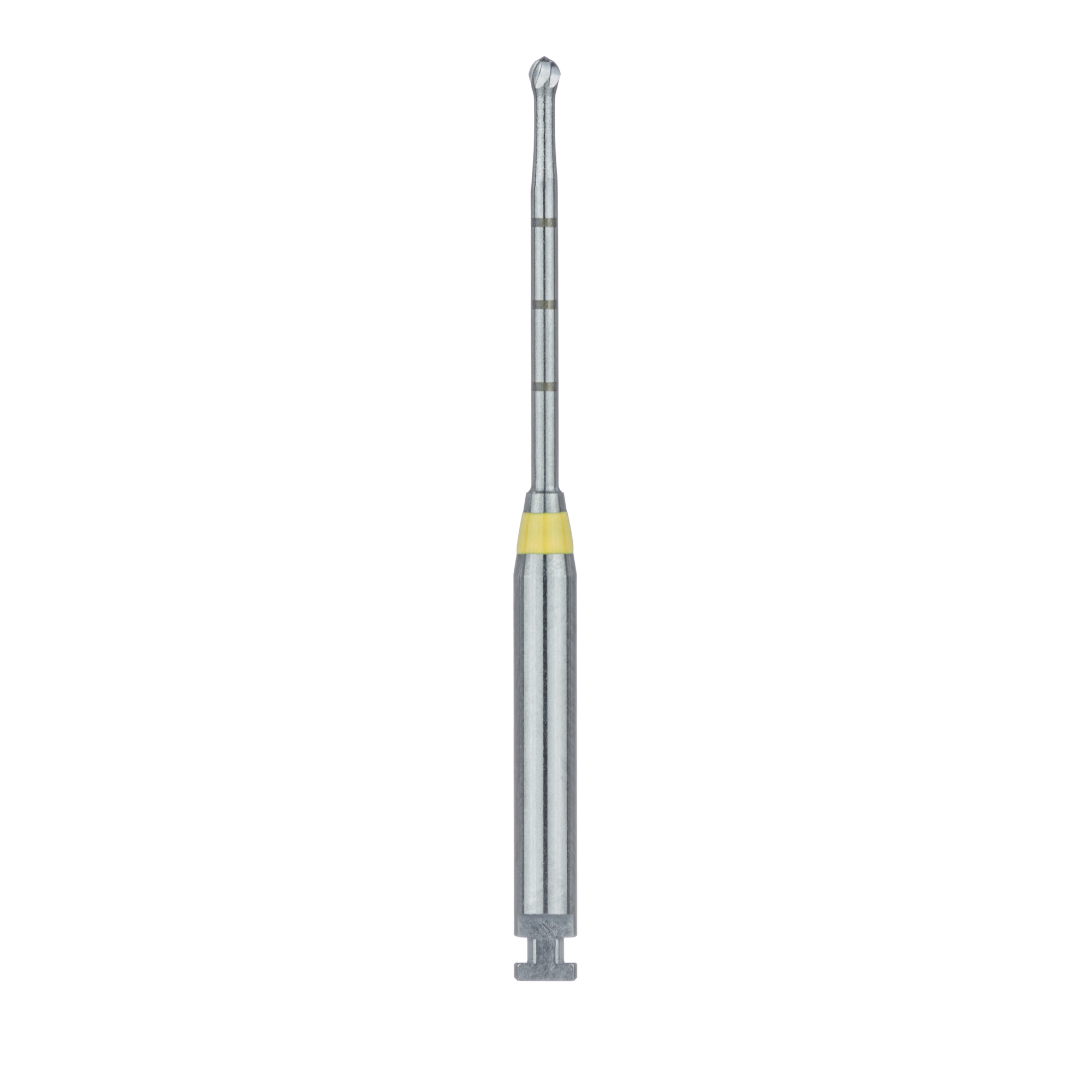 HM191A-012-RAXL Long Neck Endo Access Bur, Carbide Cutting Tip, Round, 1.2mm Ø, Length 34mm, RA